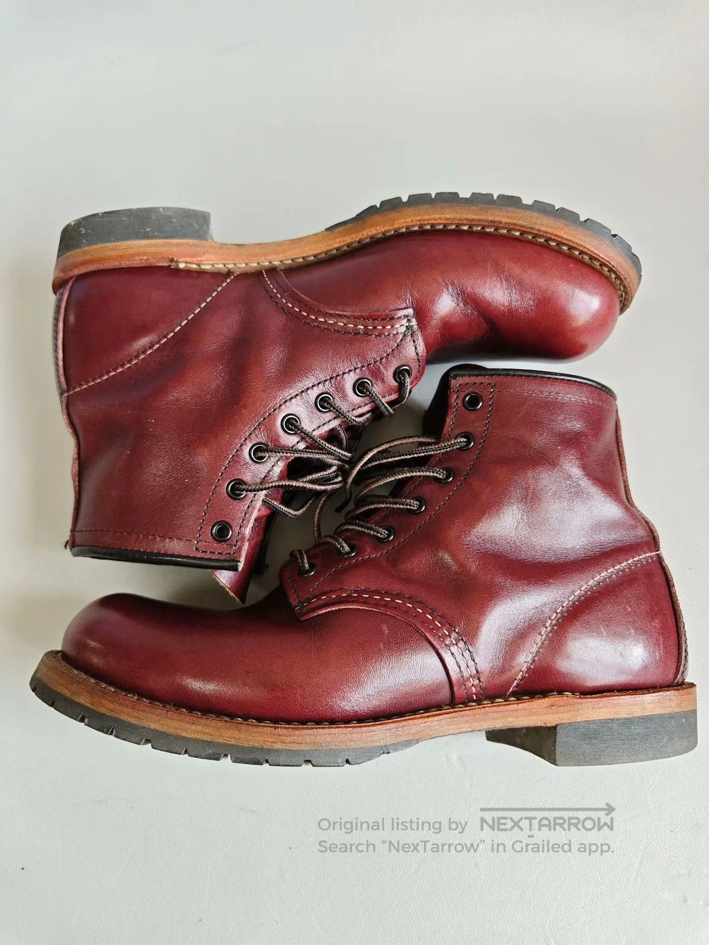 Red Wing Redwing 9011 Beckman Old Version. Size US 7 / EU 40 - 5 Thumbnail