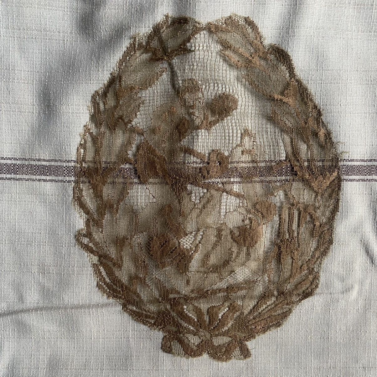 Jean Paul Gaultier Vintage SS 1988 Boxing Lace Doily Shirt Size US M / EU 48-50 / 2 - 1 Thumbnail