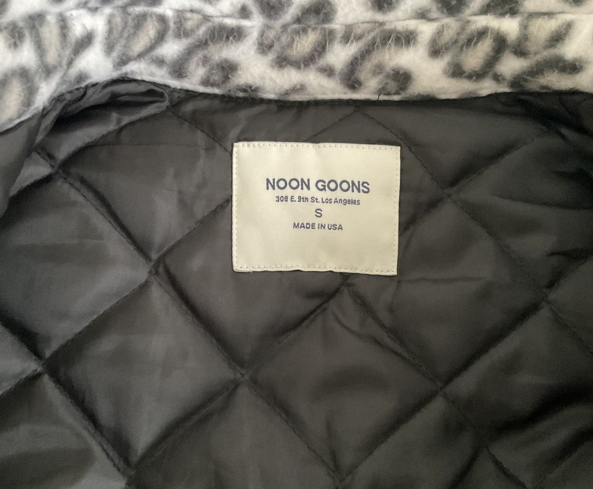 Noon Goons Noon Goons Leopard Quilted Jacket Made in LA (USA) Size US S / EU 44-46 / 1 - 5 Thumbnail