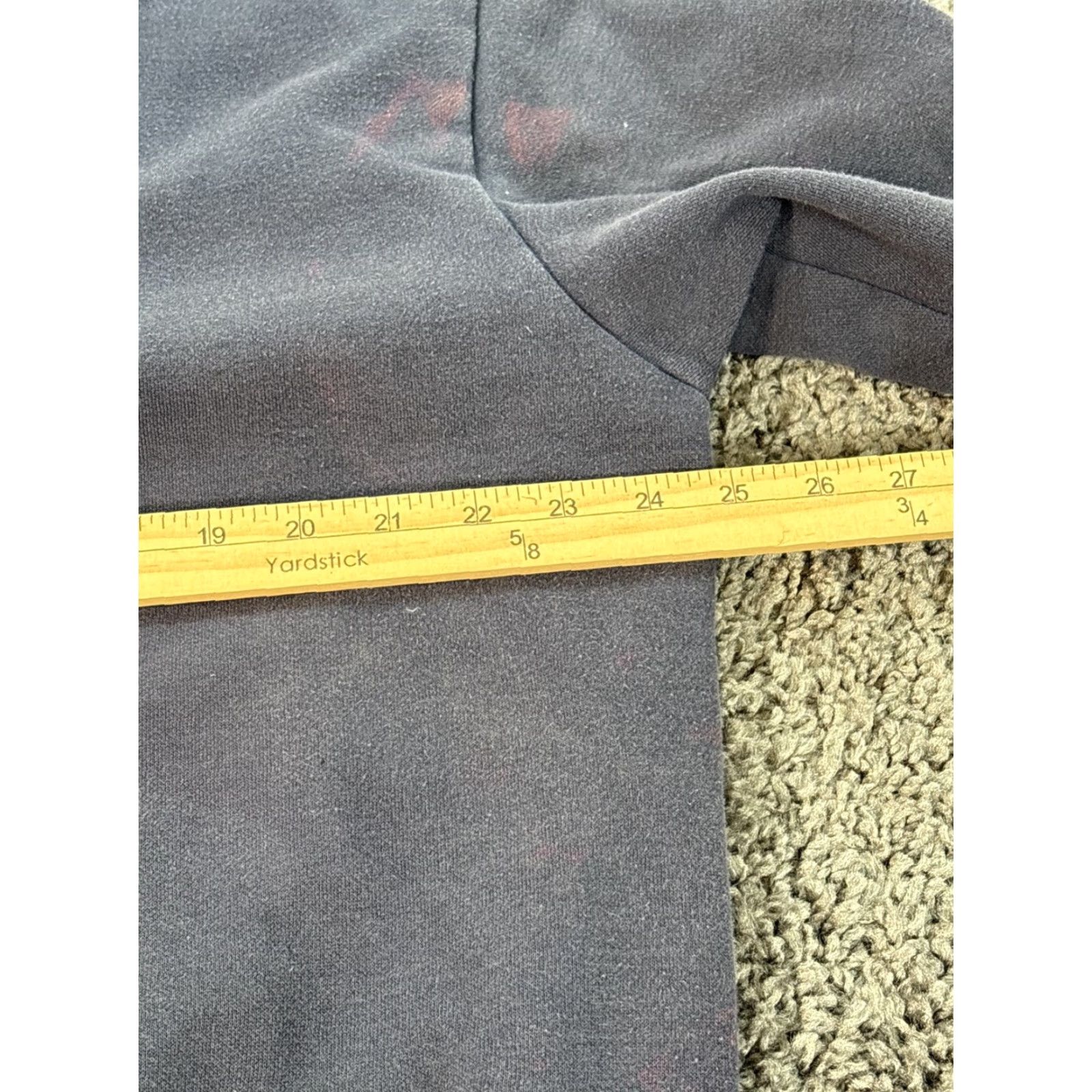 Nike VINTAGE Nike Hoodie Mens L Zip Up Grunge Blue 90s Distressed Sweatshirt Pullover Long Sleeve Cotton Polyester Size L Mens Size US L / EU 52-54 / 3 - 3 Thumbnail
