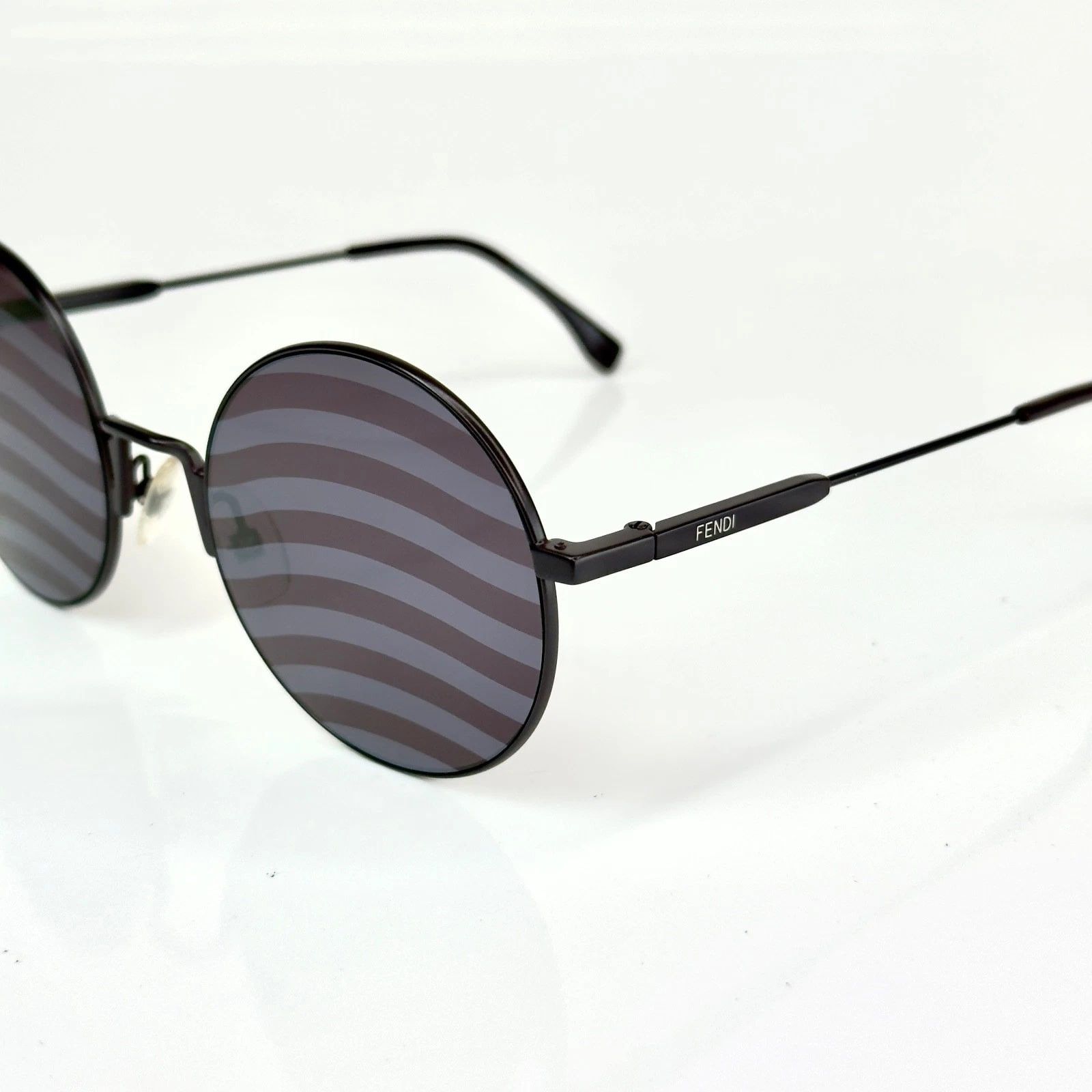 Fendi FENDI FF0248S 0248 Waves Purple Violet Mirrored Sunglasses Size ONE SIZE - 9 Thumbnail