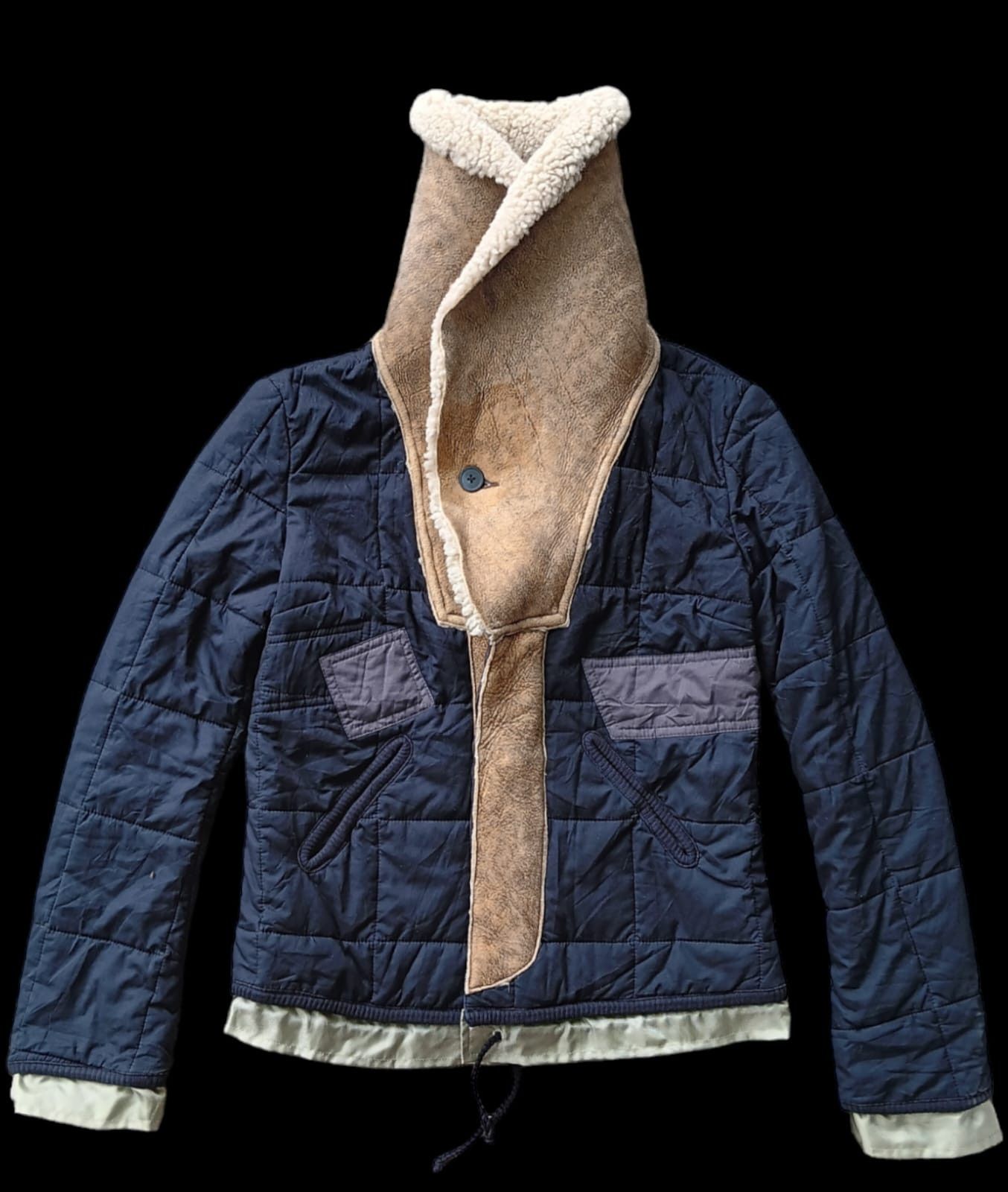 Diesel Vintage Diesel shearling collar jacket Size US S / EU 44-46 / 1 - 4 Thumbnail