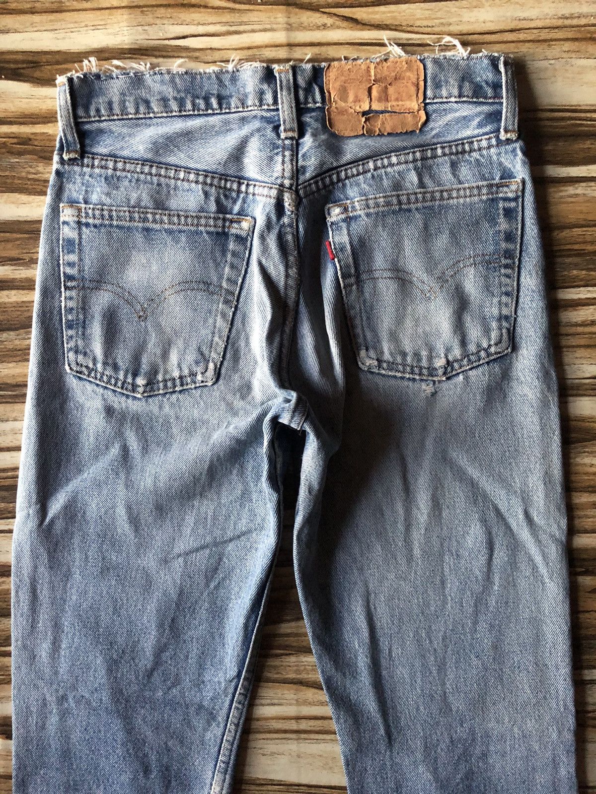 Levi's Vintage 80s Levis 505 USA Distressed Denim Size US 31 - 4 Thumbnail