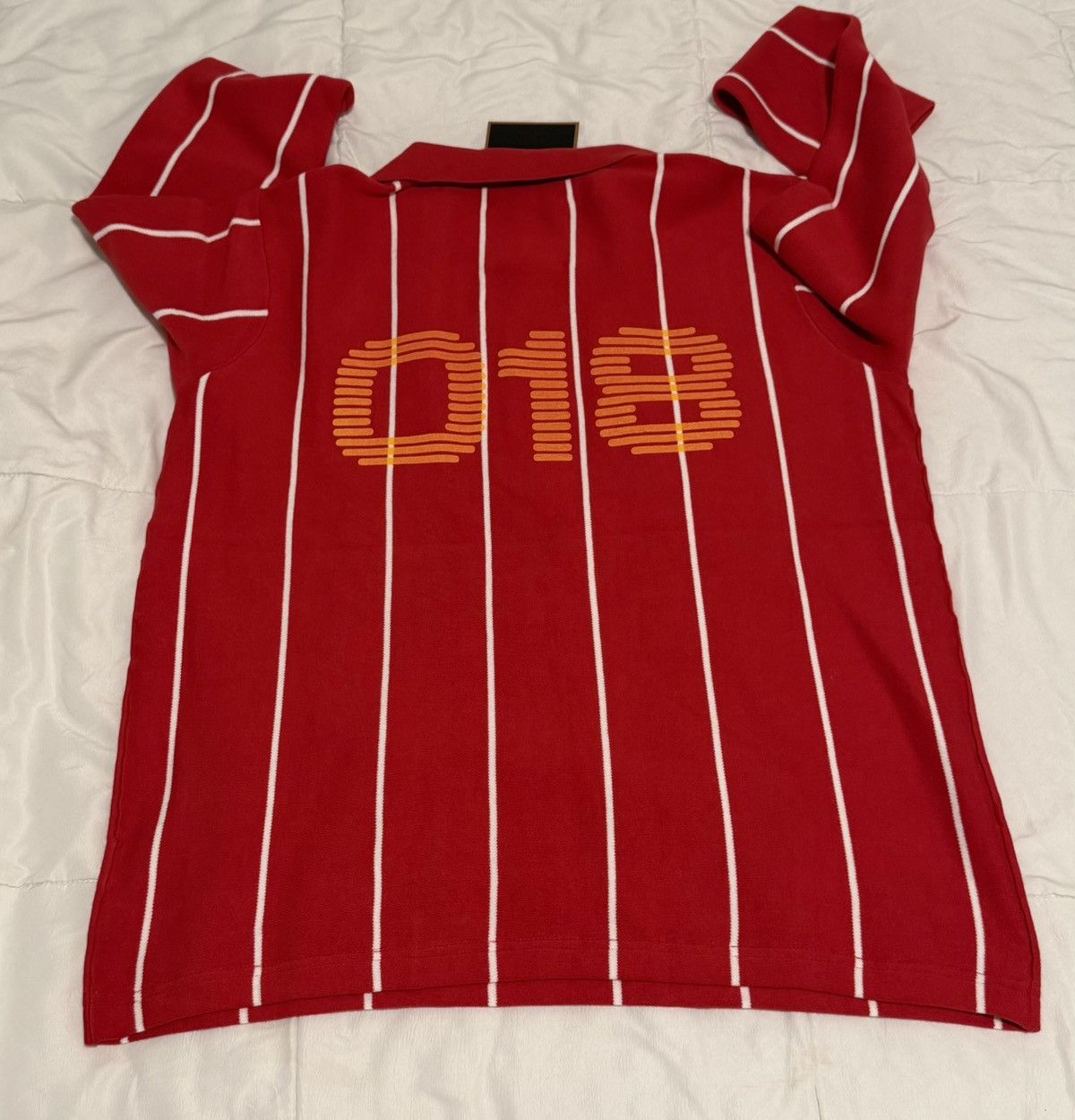 Corteiz Corteiz Monde Knit LS Jersey (Red) Size L – Brand New Size US L / EU 52-54 / 3 - 2 Thumbnail