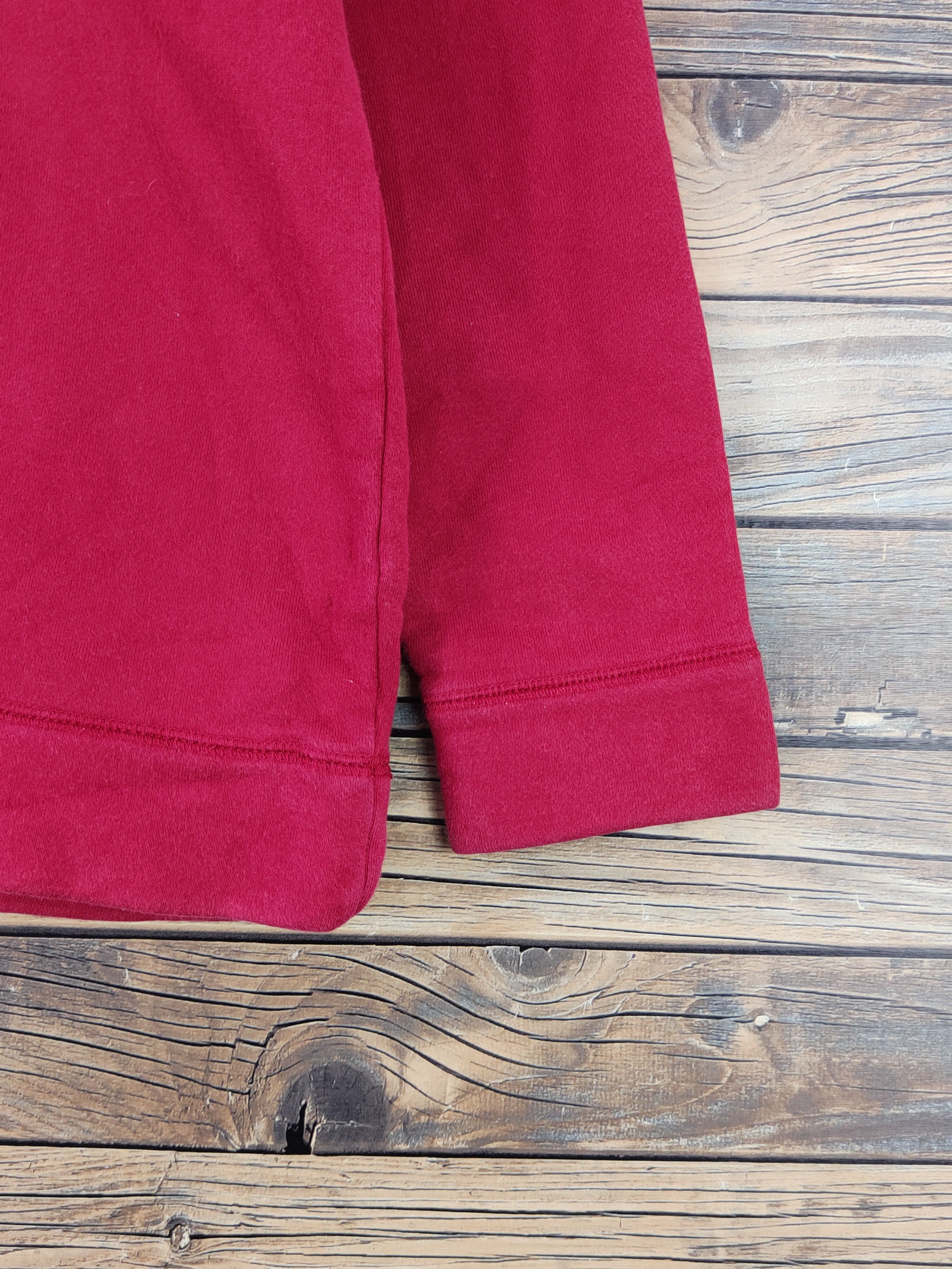 Japanese Brand × Vintage Uniqlo japan vintage Red Sweatshirts #W963 Size US S / EU 44-46 / 1 - 6 Thumbnail