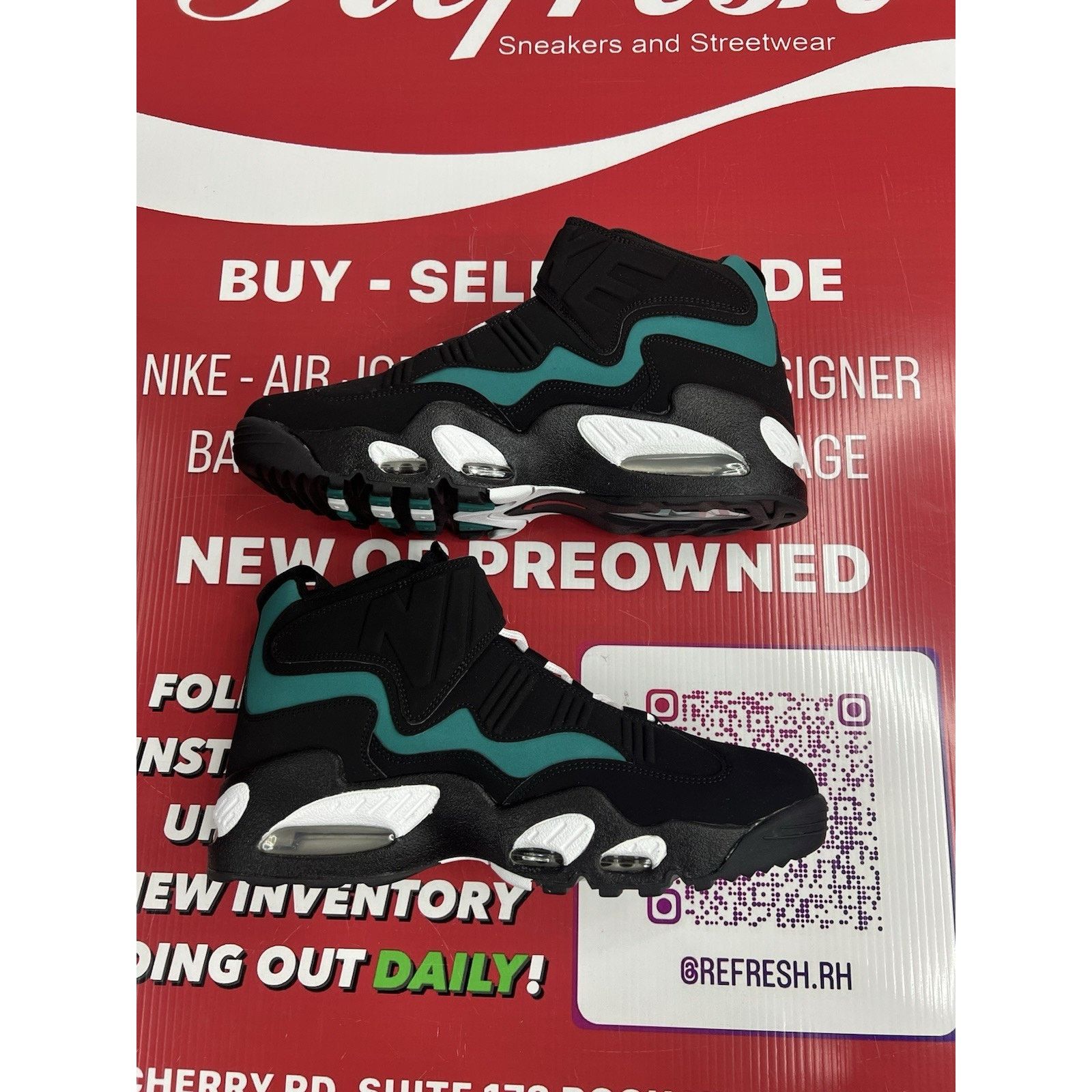 Nike Nike Air Griffey Max 1 Fresh Water Size 10 (DM8311-001) Size US 10 / EU 43 - 3 Thumbnail