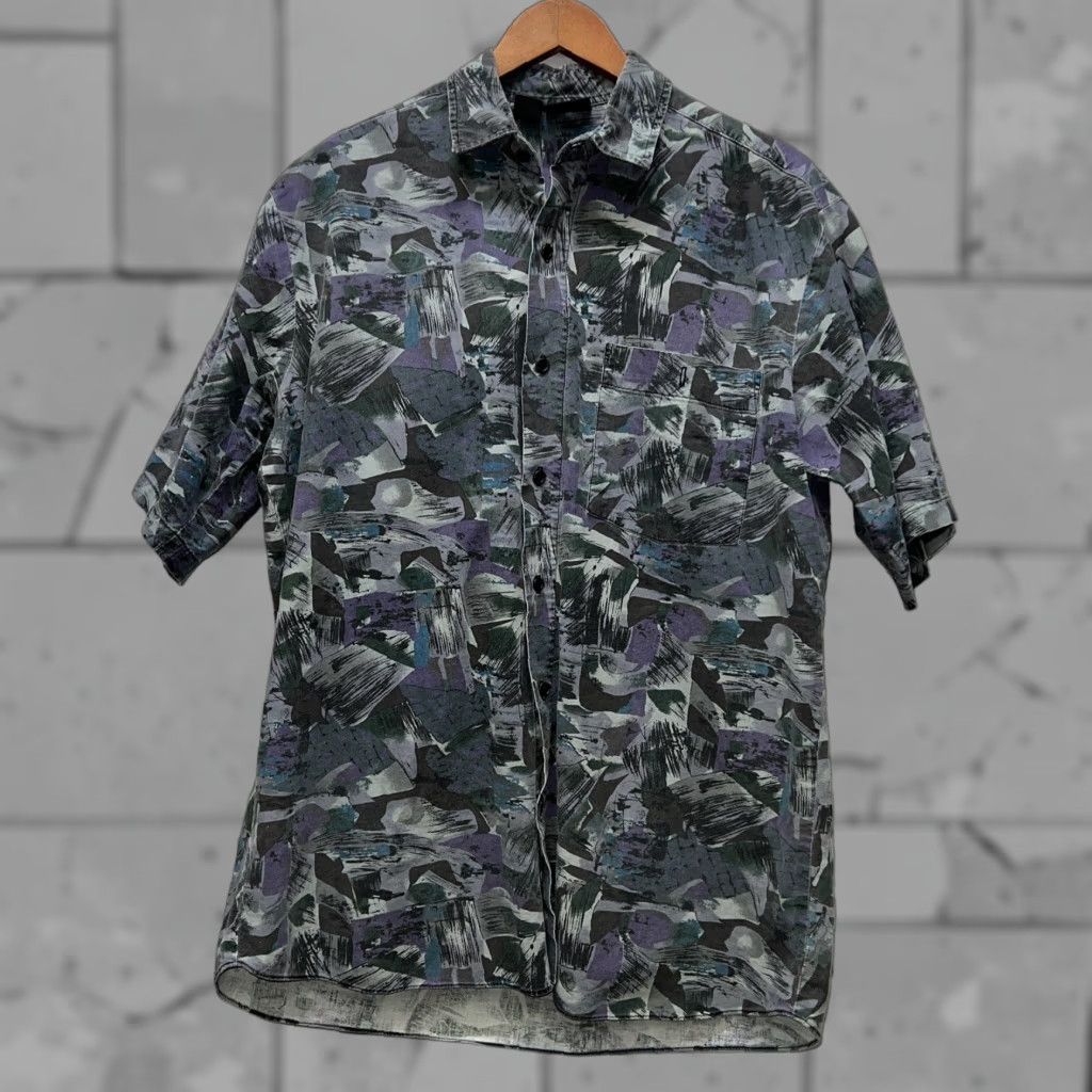 Vintage VINTAGE Maui Purple Hawaiian Shirt Mens Size L Size US L / EU 52-54 / 3 - 1 Thumbnail