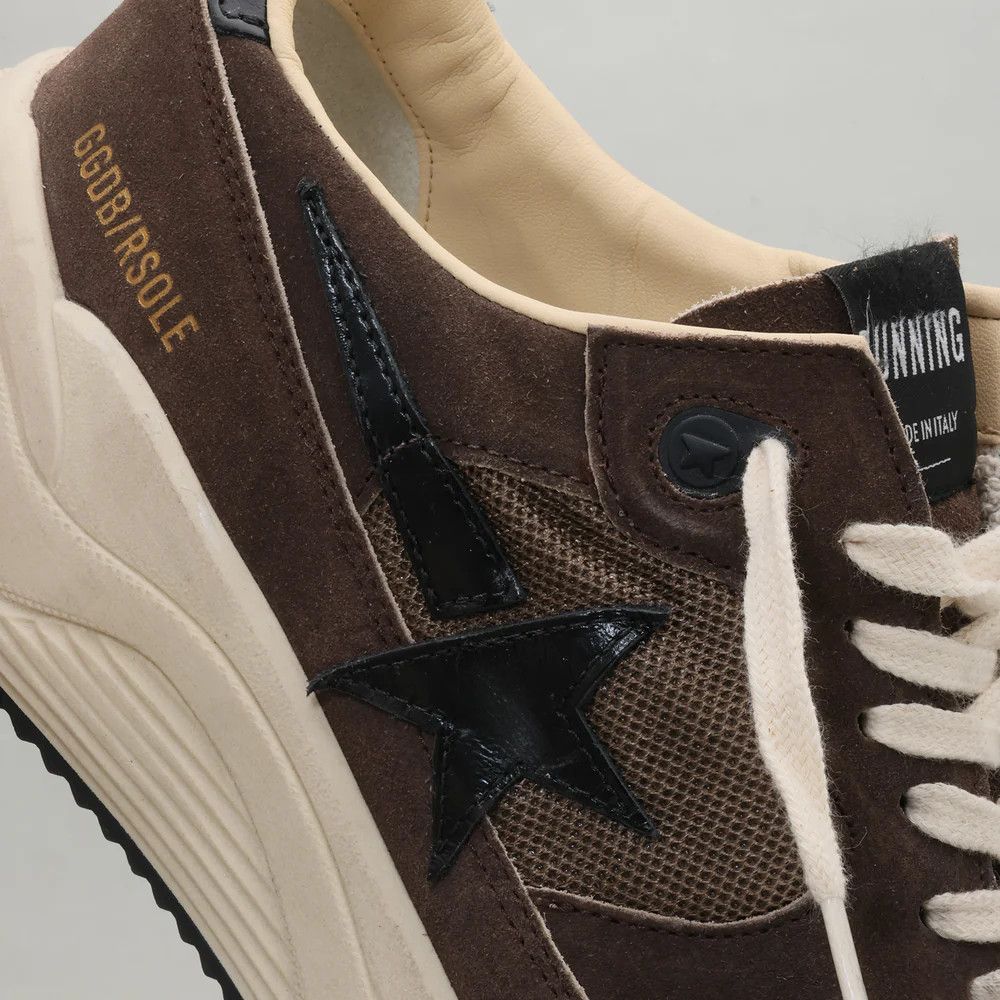 Golden Goose o1bcso1str0126 Runner Suede Sneakers in Brown Size US 8 / EU 41 - 5 Thumbnail