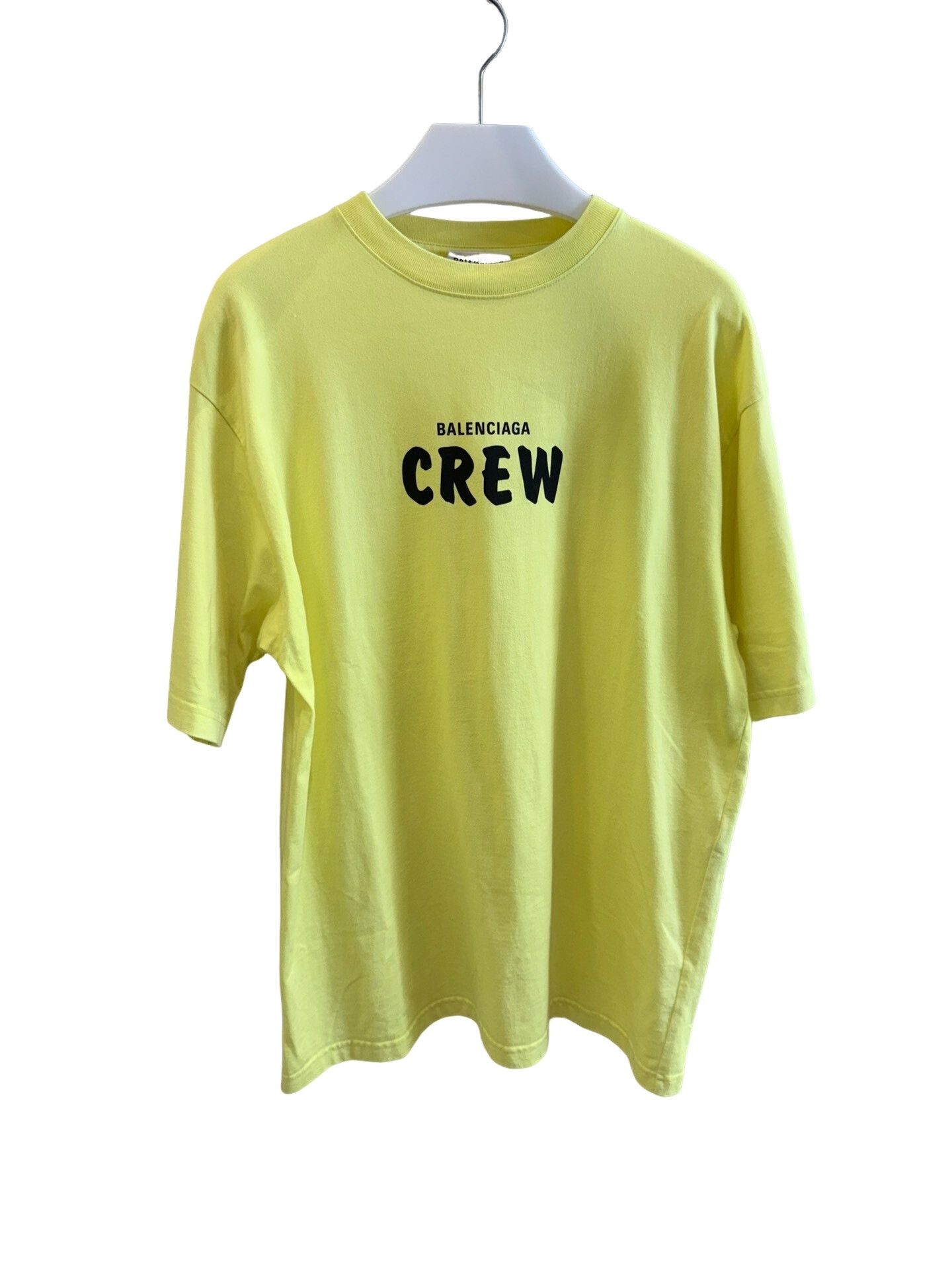 Balenciaga Balenciaga Crew Graphic Logo T-Shirt S Size US S / EU 44-46 / 1 - 1 Thumbnail