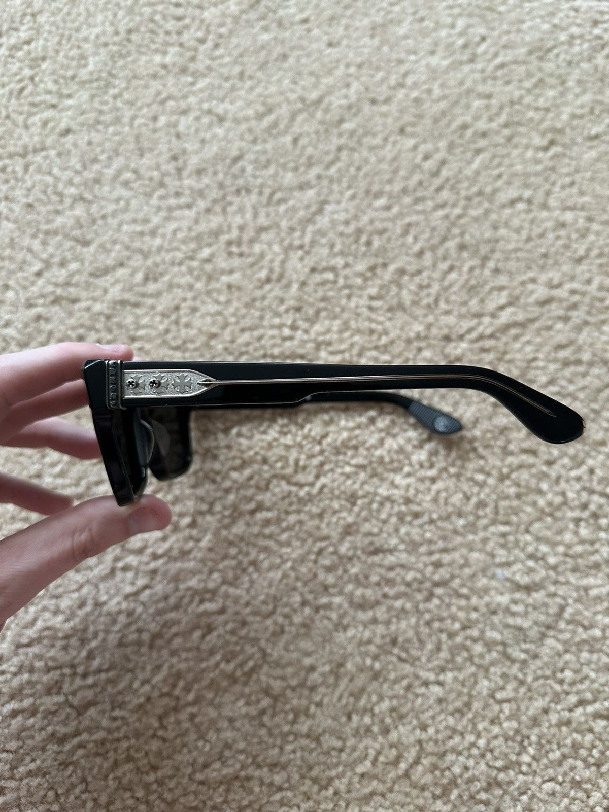 Chrome Hearts Chrome Hearts Midixathrill I Black Sunglasses & Case Size ONE SIZE - 6 Thumbnail