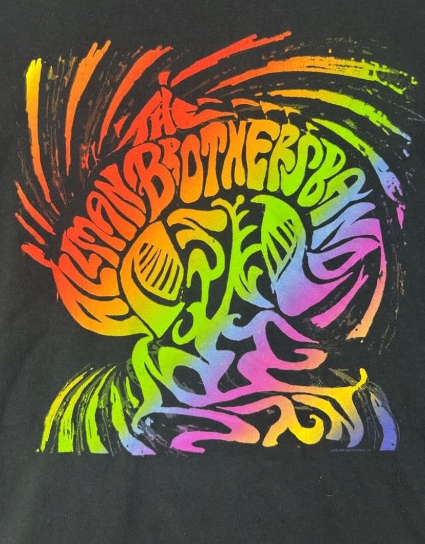 Band Tees × Vintage Vintage The Allman Brothers Band T-Shirt - Psychedelic Rock Size US XL / EU 56 / 4 - 3 Thumbnail