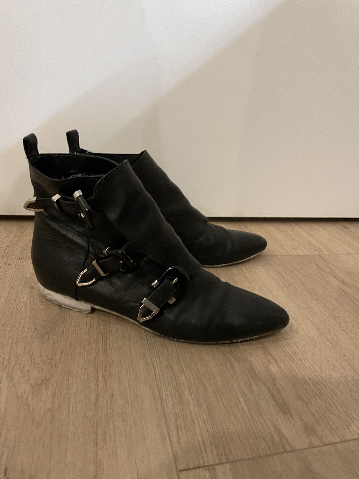 Balenciaga Balenciaga Monk strap buckle boots Size US 11 / IT 41 - 5 Thumbnail