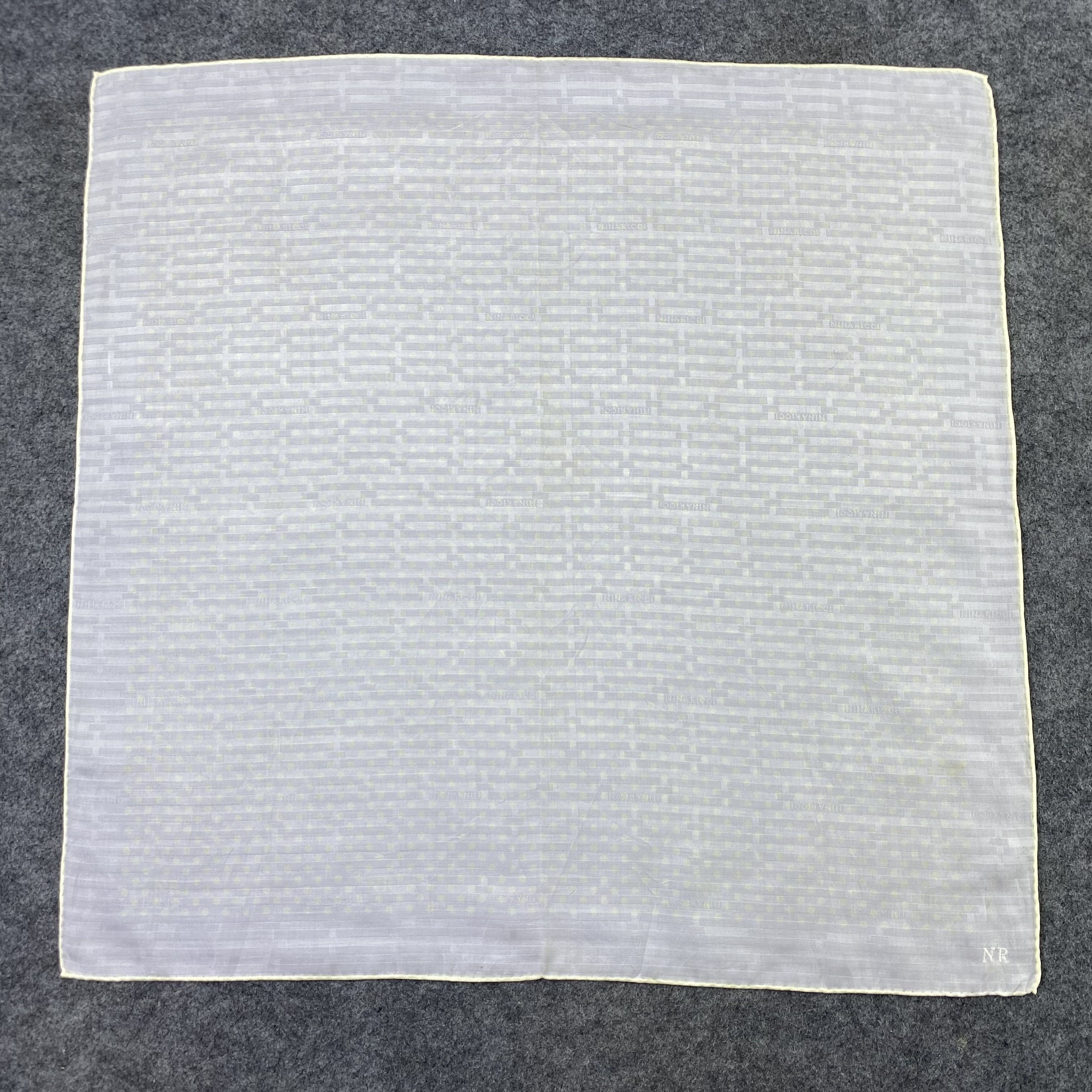 Nina Ricci Nina Ricci Handkerchief Neckerchief Bandana-B1651 Size ONE SIZE - 3 Thumbnail