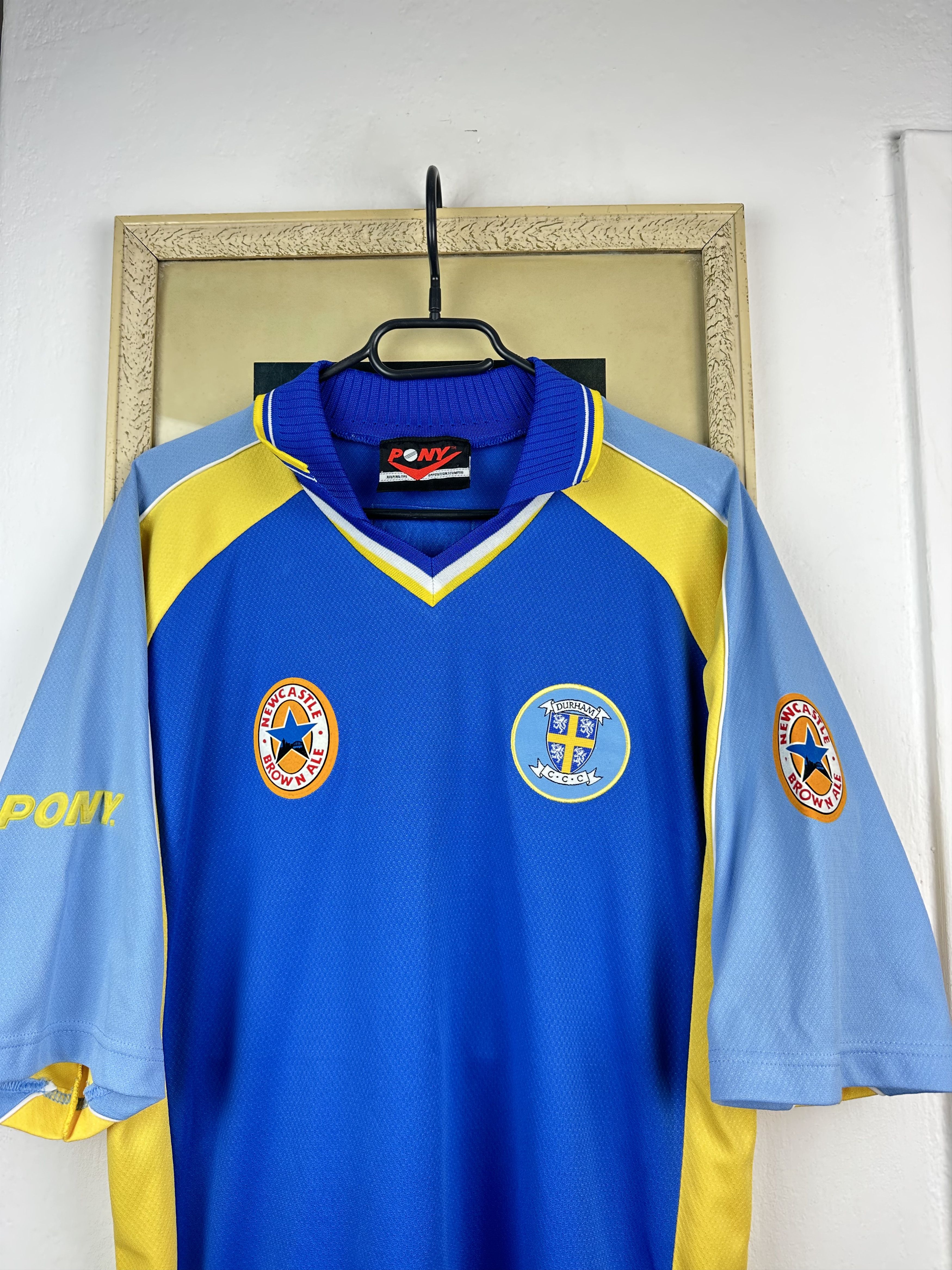 PONY × Vintage Vintage Durham County Cricket Club Shirt Jersey Rare Pony Size US M / EU 48-50 / 2 - 2 Thumbnail