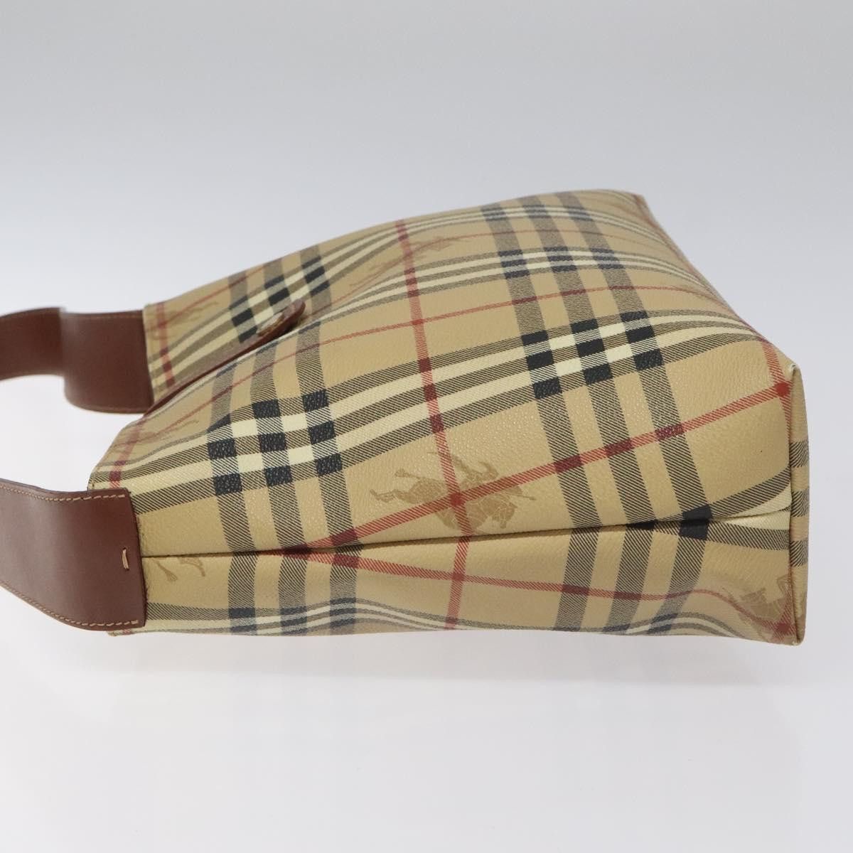 Burberry Burberry Nova Check Shoulder Bag Pvc Beige Size ONE SIZE - 4 Thumbnail