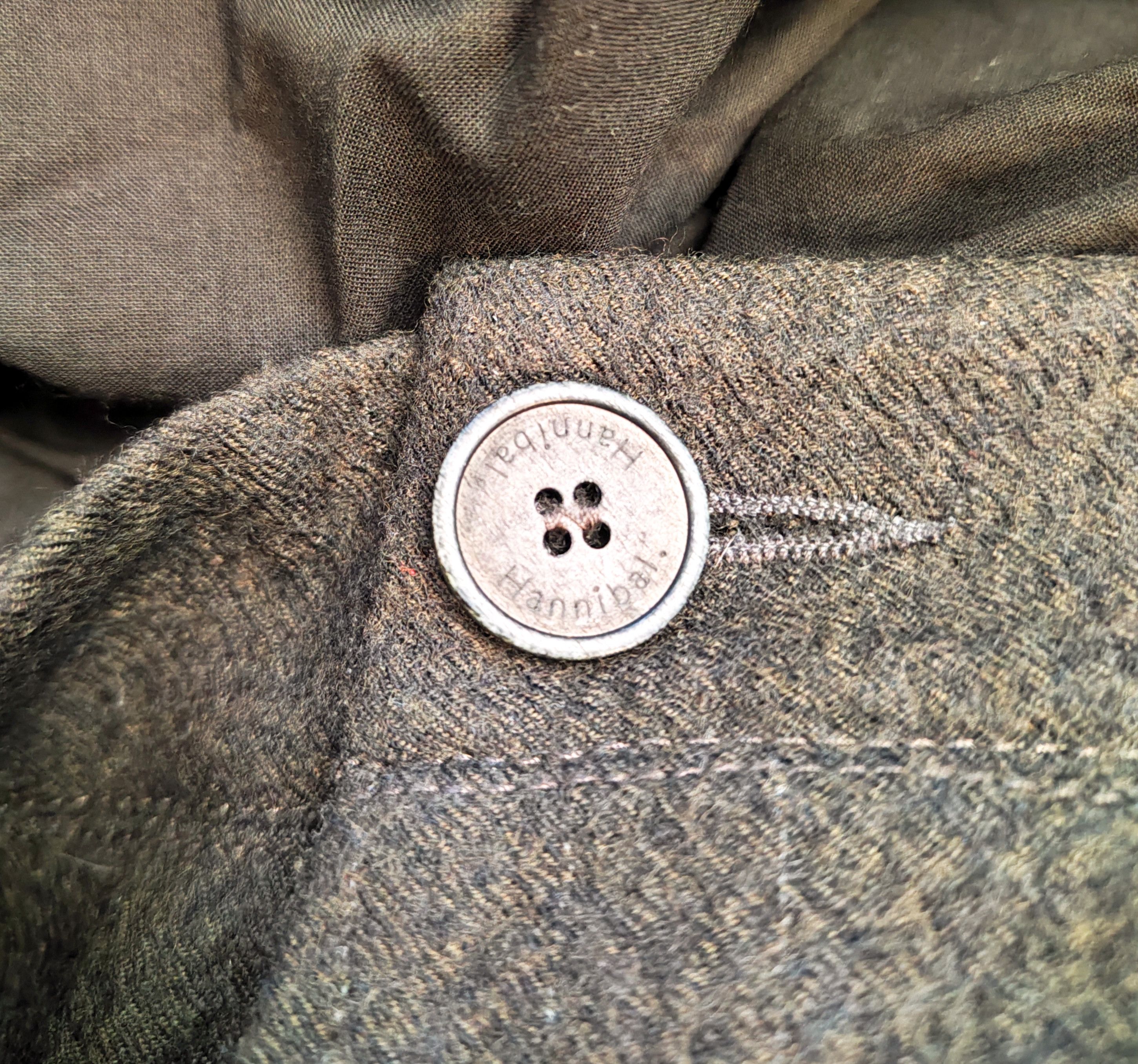 Hannibal. Wool wide trousers.Like Layer-0 or Elena Dawson Size US 36 / EU 52 - 6 Thumbnail