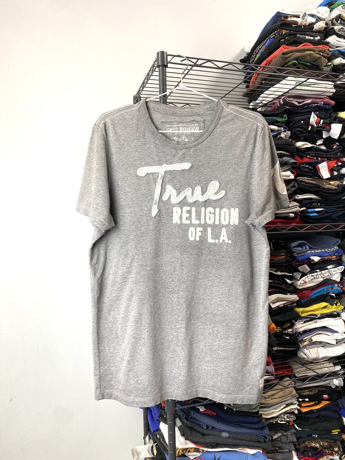 True Religion Vintage True Religion T Shirt Japan Style Hype Y2K Size US M / EU 48-50 / 2 - 1 Thumbnail