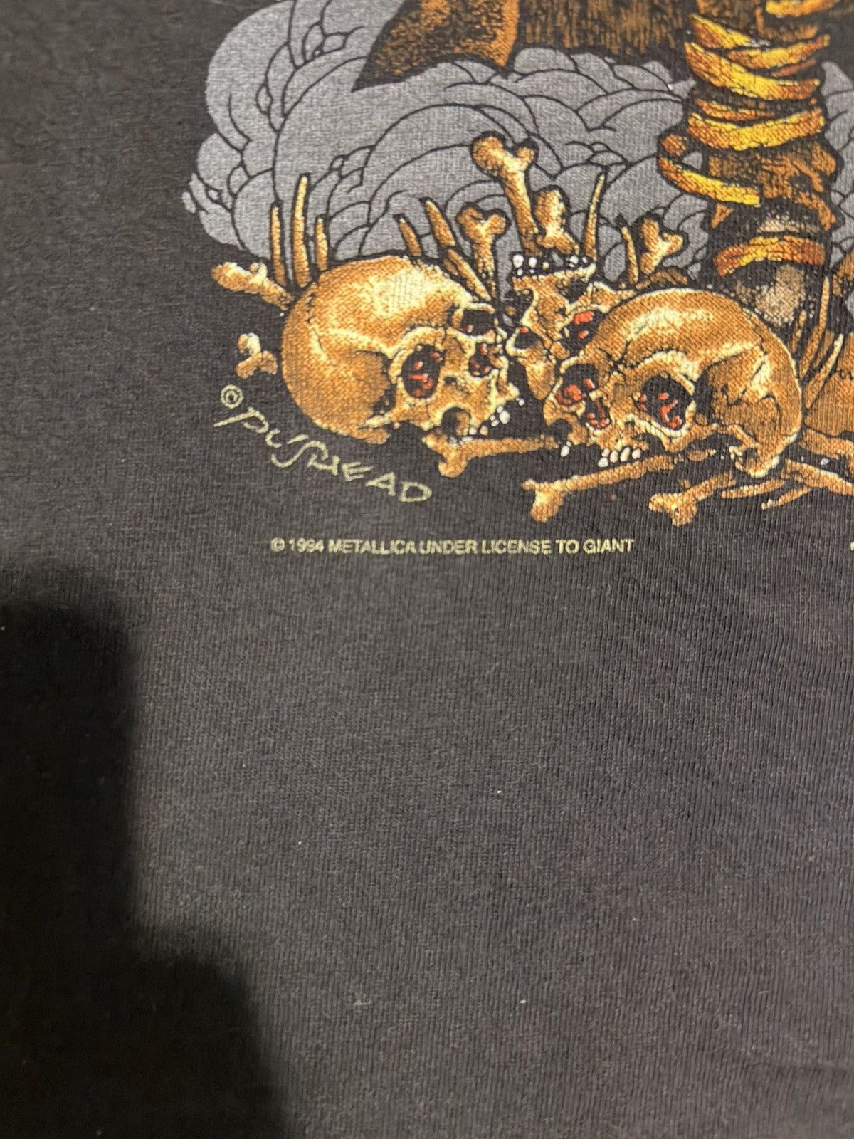 Metallica 1994 Unforgiven T shirt Size US L / EU 52-54 / 3 - 5 Thumbnail