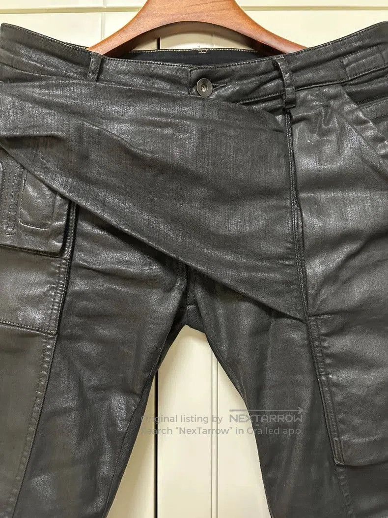 Rick Owens Rick Owens Memphis Waxed Pants. Size US 30 / EU 46 - 3 Thumbnail