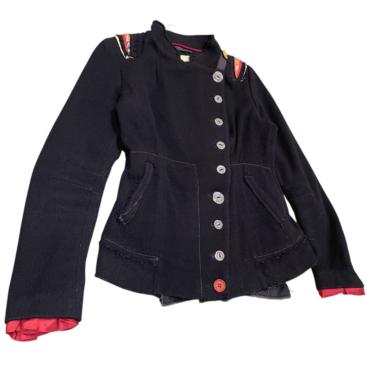 Marithe + Francois Girbaud Marithé François Girbaud Japanese Market Archival Wool Size M / US 6-8 / IT 42-44 - 3 Thumbnail