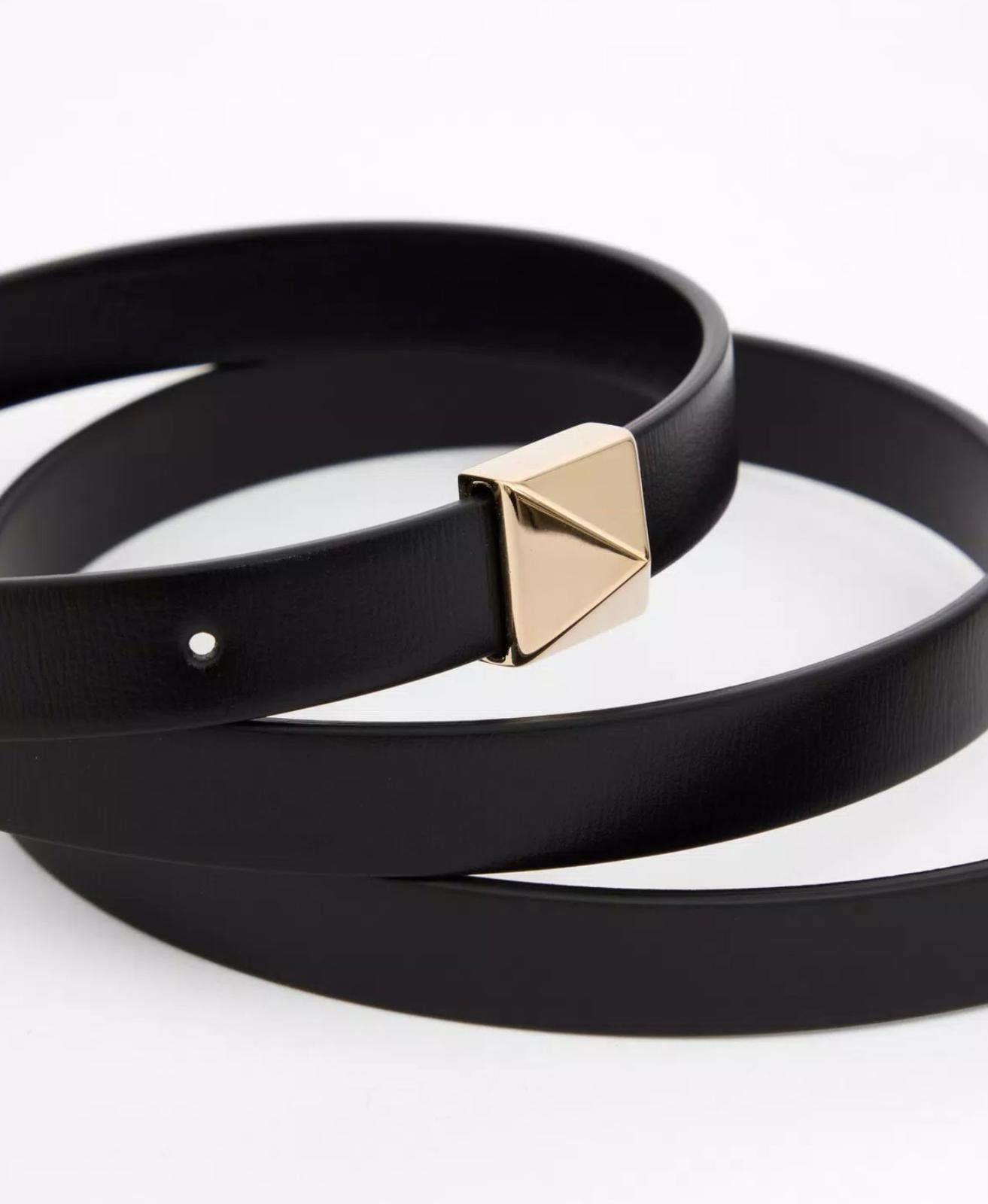 Designer Valentino leather belt size 95 Size ONE SIZE - 2 Thumbnail