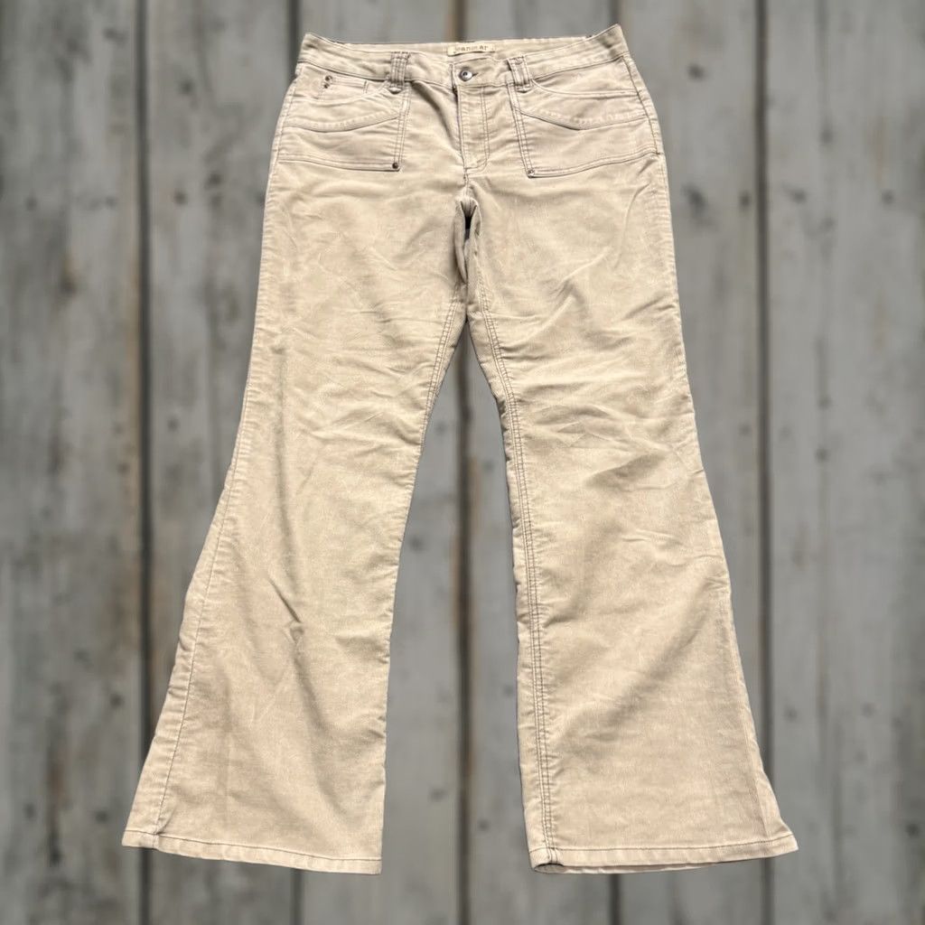 Vintage VINTAGE Jeanstar Corduroy Pants Womens 16 Wide Leg Flared Bootcut Made In Egypt 90s Womens Size 38" / US 16 / IT 52 - 1 Thumbnail