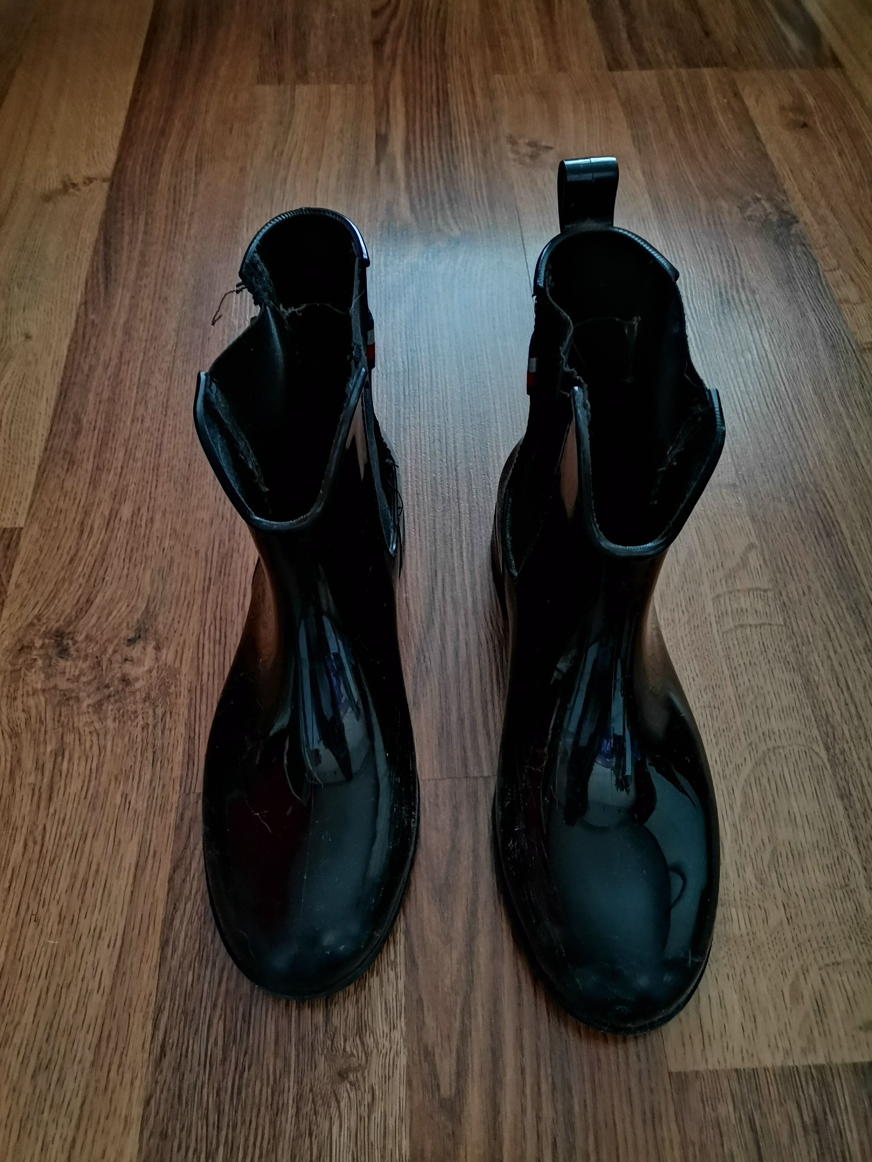 Tommy Hilfiger Tommy Hilfiger Women's Rubber Boots Size US 8.5 / IT 38.5 - 2 Thumbnail
