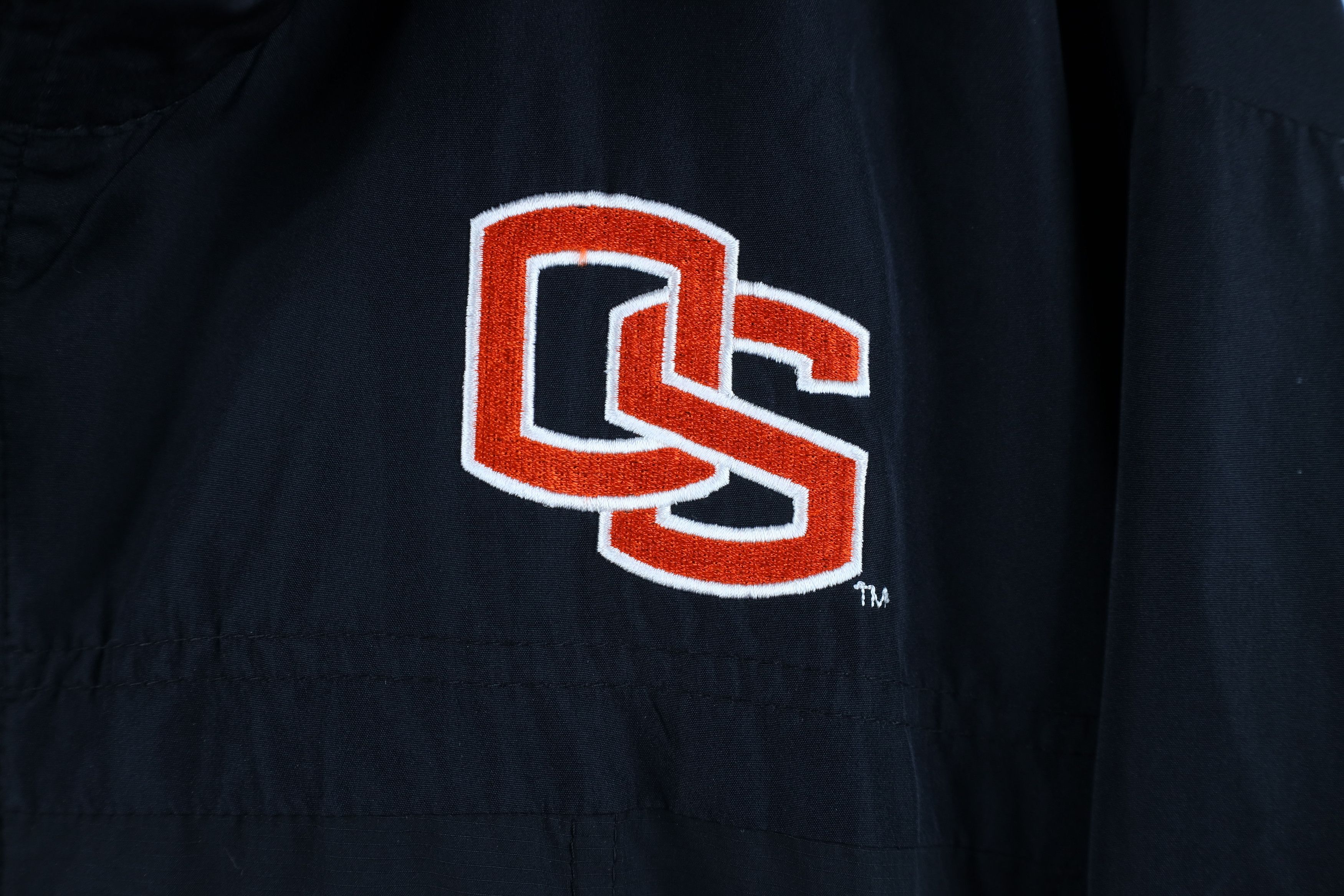 Nike × Vintage Vintage Nike Oregon State University Football Hooded Jacket Size US XL / EU 56 / 4 - 4 Thumbnail