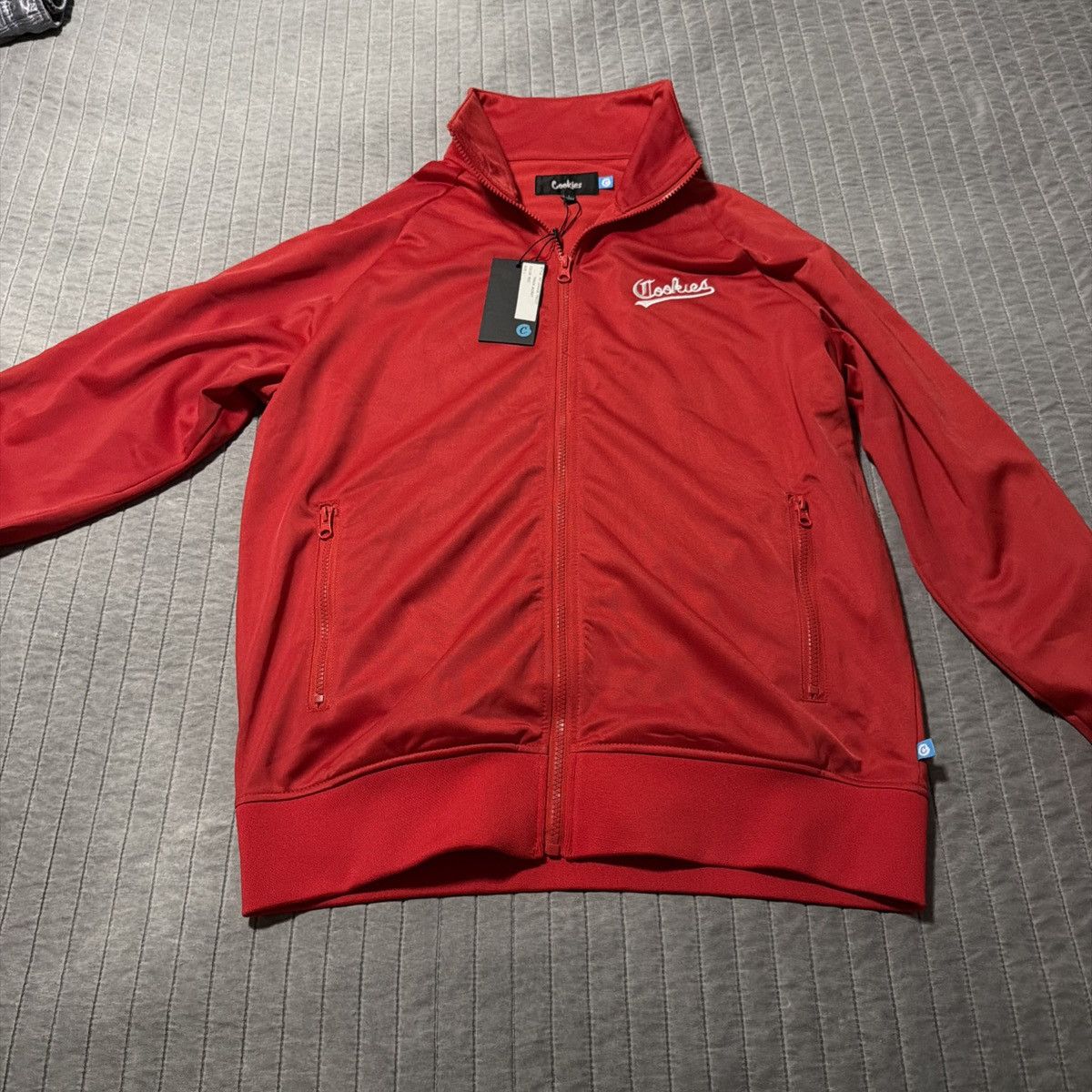 Cookies Cookies Ivy League Tricot Track Jacket Size Large NWT Size US L / EU 52-54 / 3 - 1 Thumbnail
