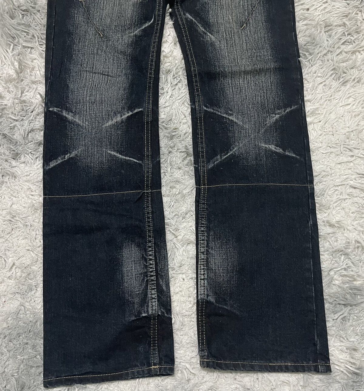PPFM 2000s PFFM WASHABLE DENIM RARE DESIGN Size US 32 / EU 48 - 4 Thumbnail