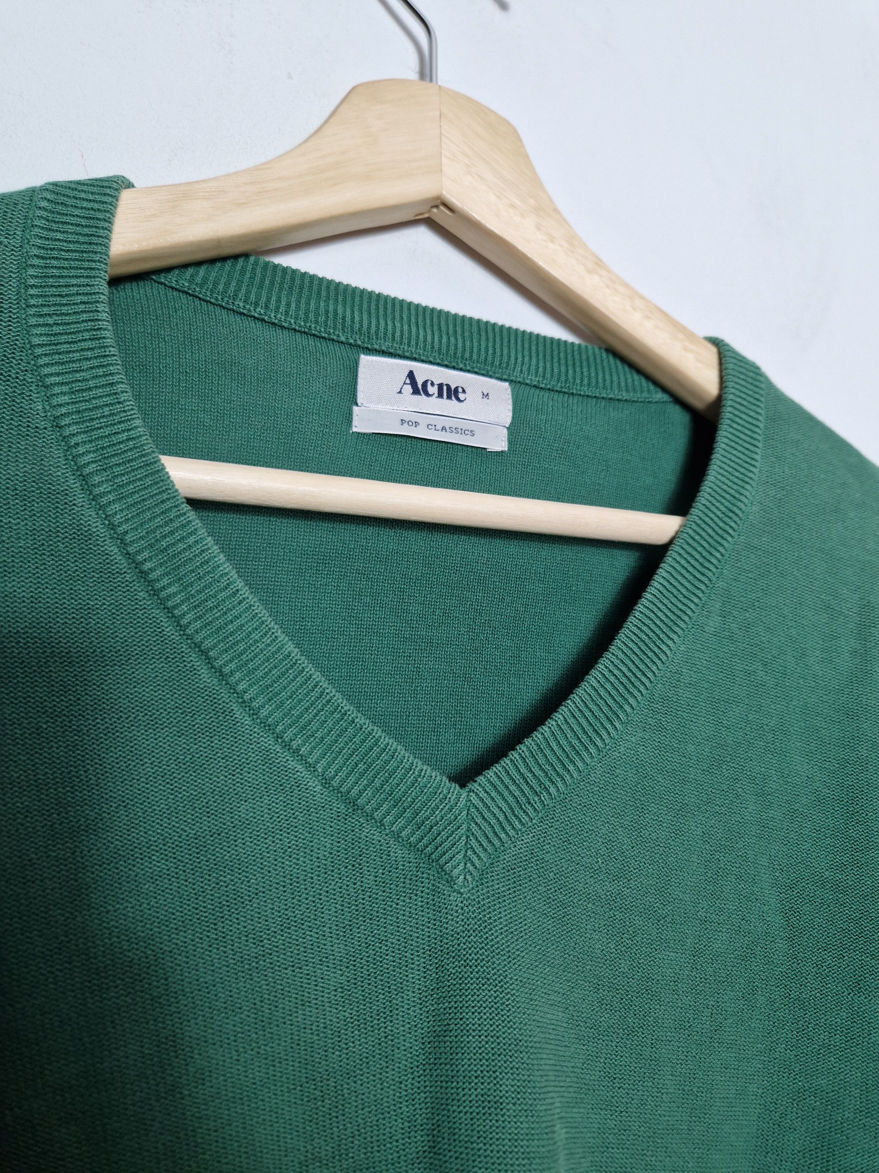 Acne Studios Acne Studios green cotton sweater Size US M / EU 48-50 / 2 - 4 Thumbnail