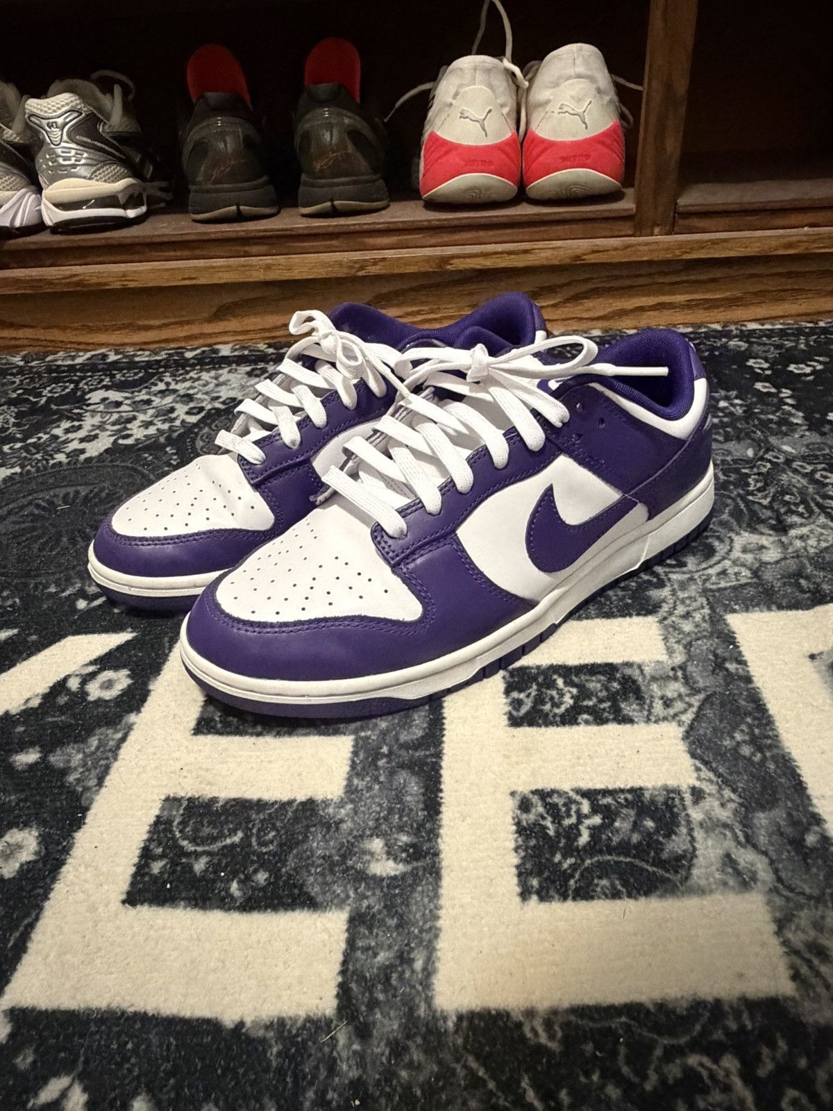 Nike NIKE DUNK LOW "CHAMPIONSHIP PURPLE" Size US 9.5 / EU 42-43 - 1 Thumbnail