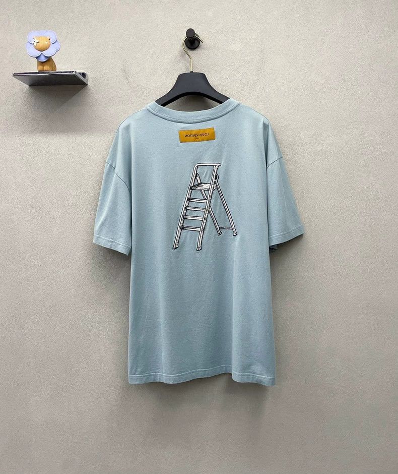 Louis Vuitton Louis Vuitton Tool pattern embroidery short sleeve 2503-Nex Size US L / EU 52-54 / 3 - 2 Thumbnail