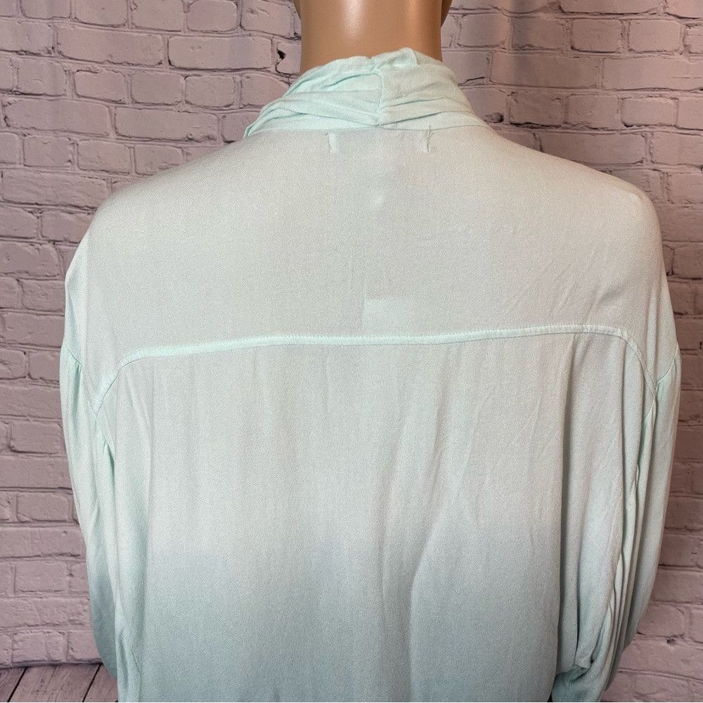 Young Fabulous & Broke NWT New Young Fabulous & Broke Carmen Green Ombre Tie Front Size XS / US 0-2 / IT 36-38 - 9 Thumbnail