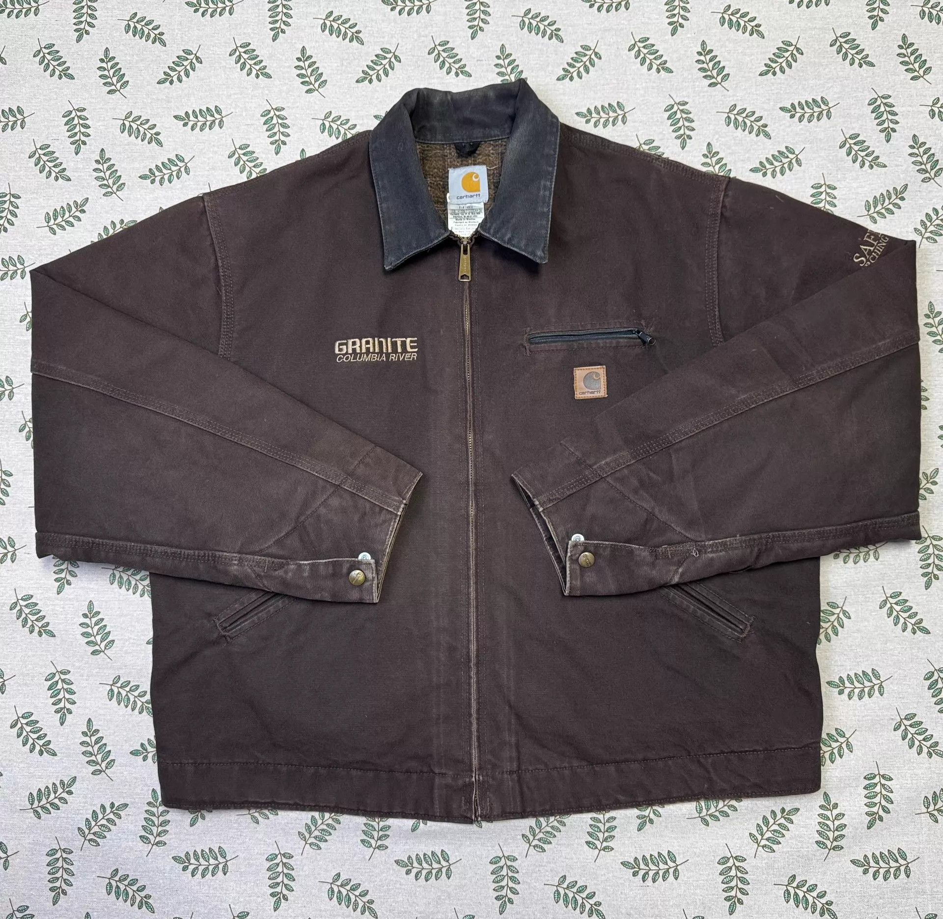 Carhartt Vintage Carhartt J97 Detroit Jacket DKB XL Size US XL / EU 56 / 4 - 1 Thumbnail