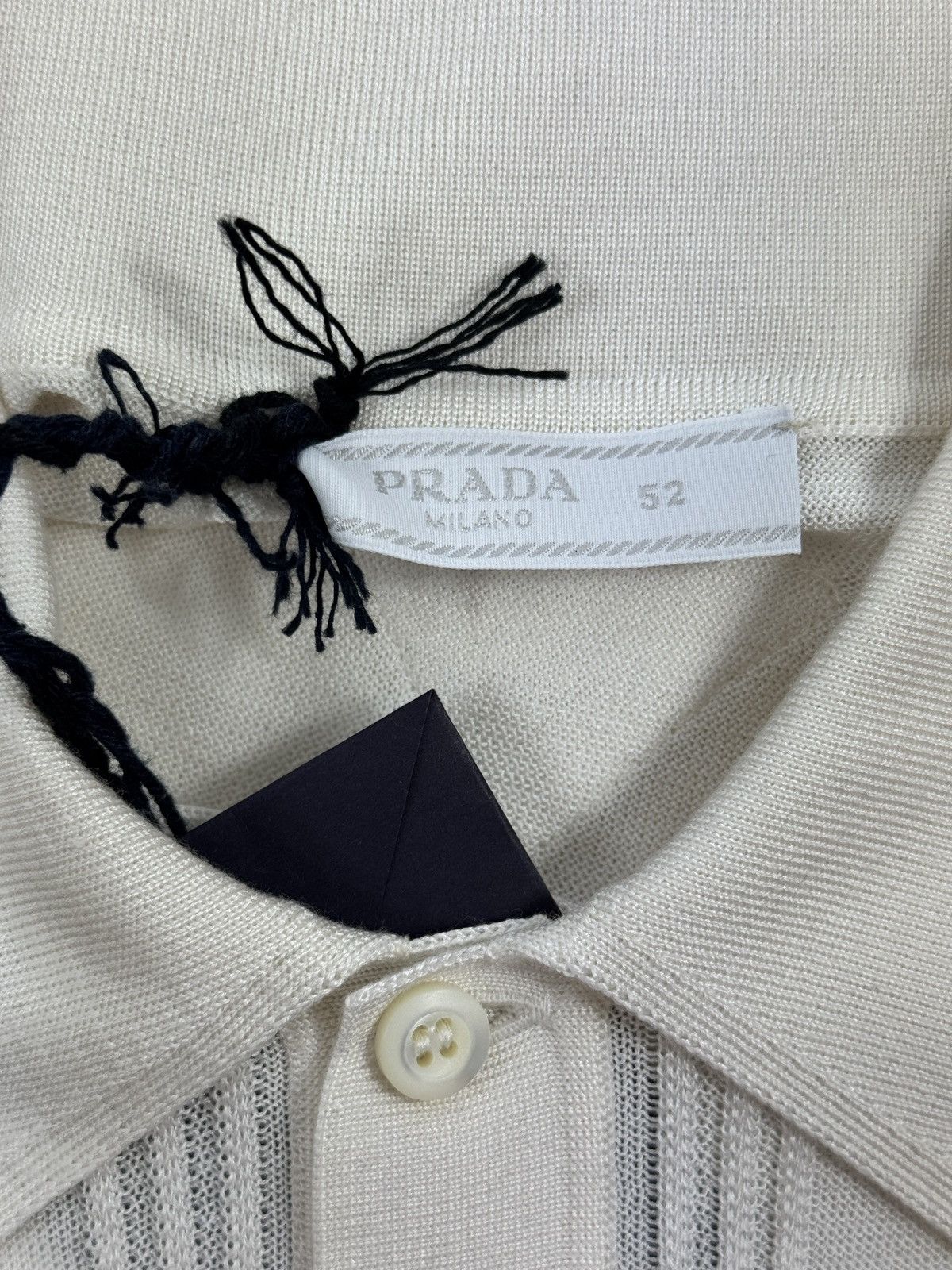 Prada SILK POLO SHIRT Size US XL / EU 56 / 4 - 3 Thumbnail