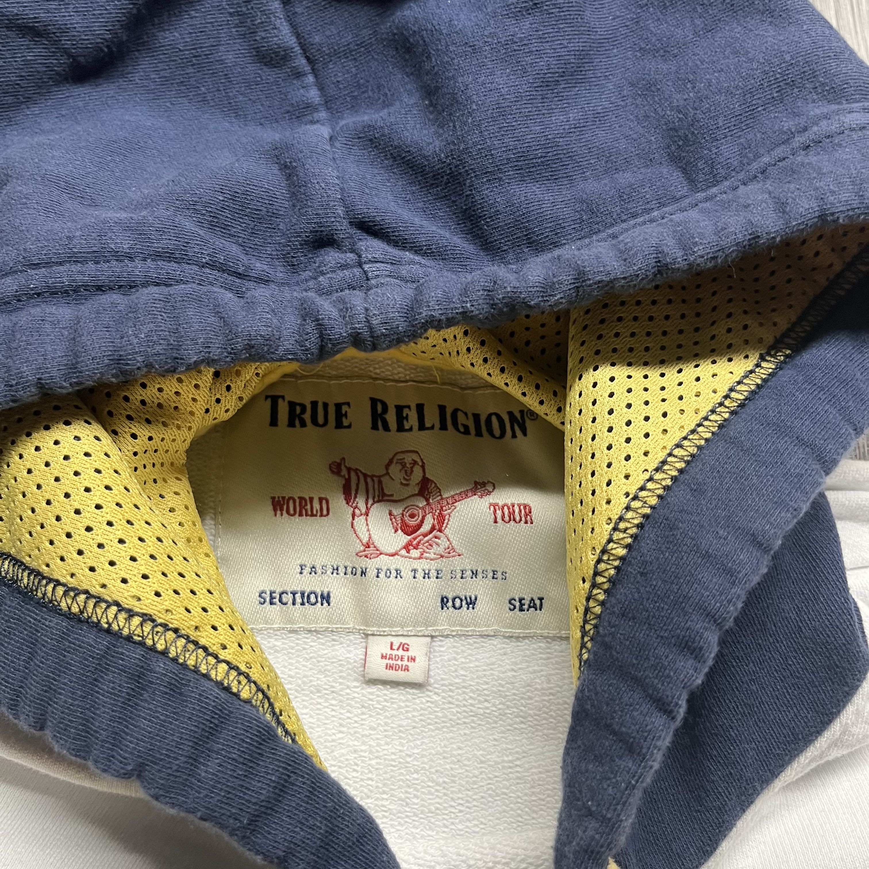 True Religion True Religion Horse Shoe Cut and Sew Hoodie Large Size US L / EU 52-54 / 3 - 4 Thumbnail