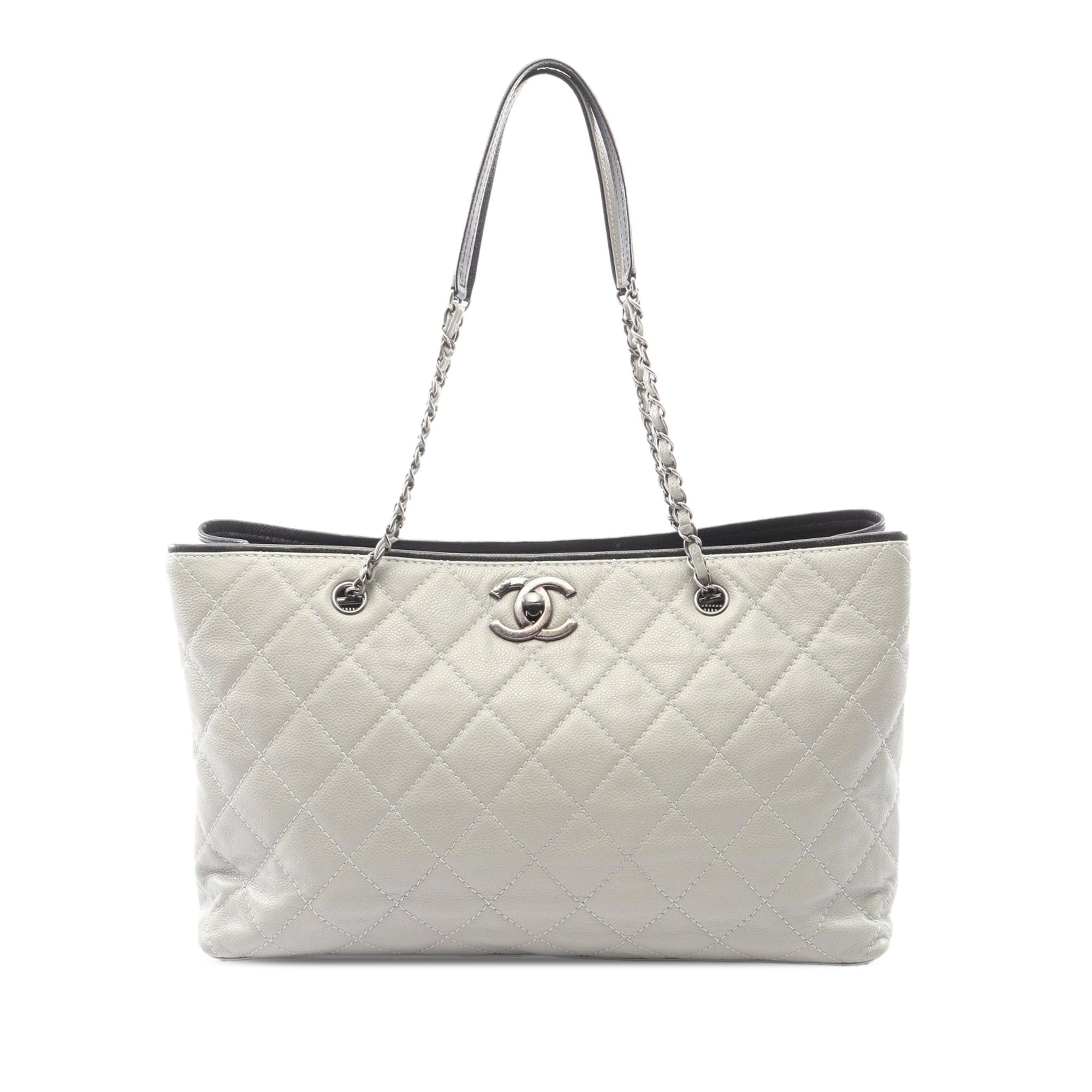 Chanel Quilted Caviar Shopping Tote Size ONE SIZE - 1 Thumbnail