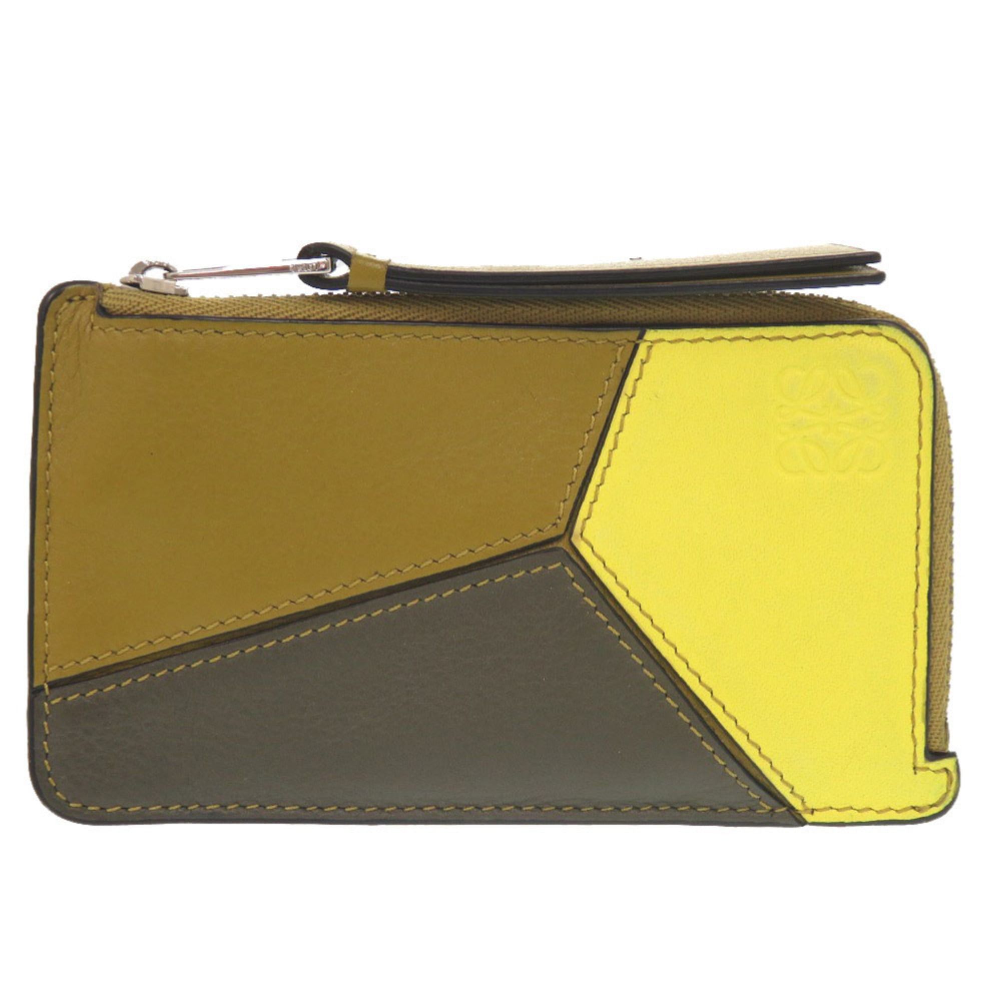 Loewe Loewe Puzzle Coin Card Holder, Leather, Multicolor, Wallet/Coin Case, Business Holder/Card 1031LOEWE Size ONE SIZE - 1 Thumbnail