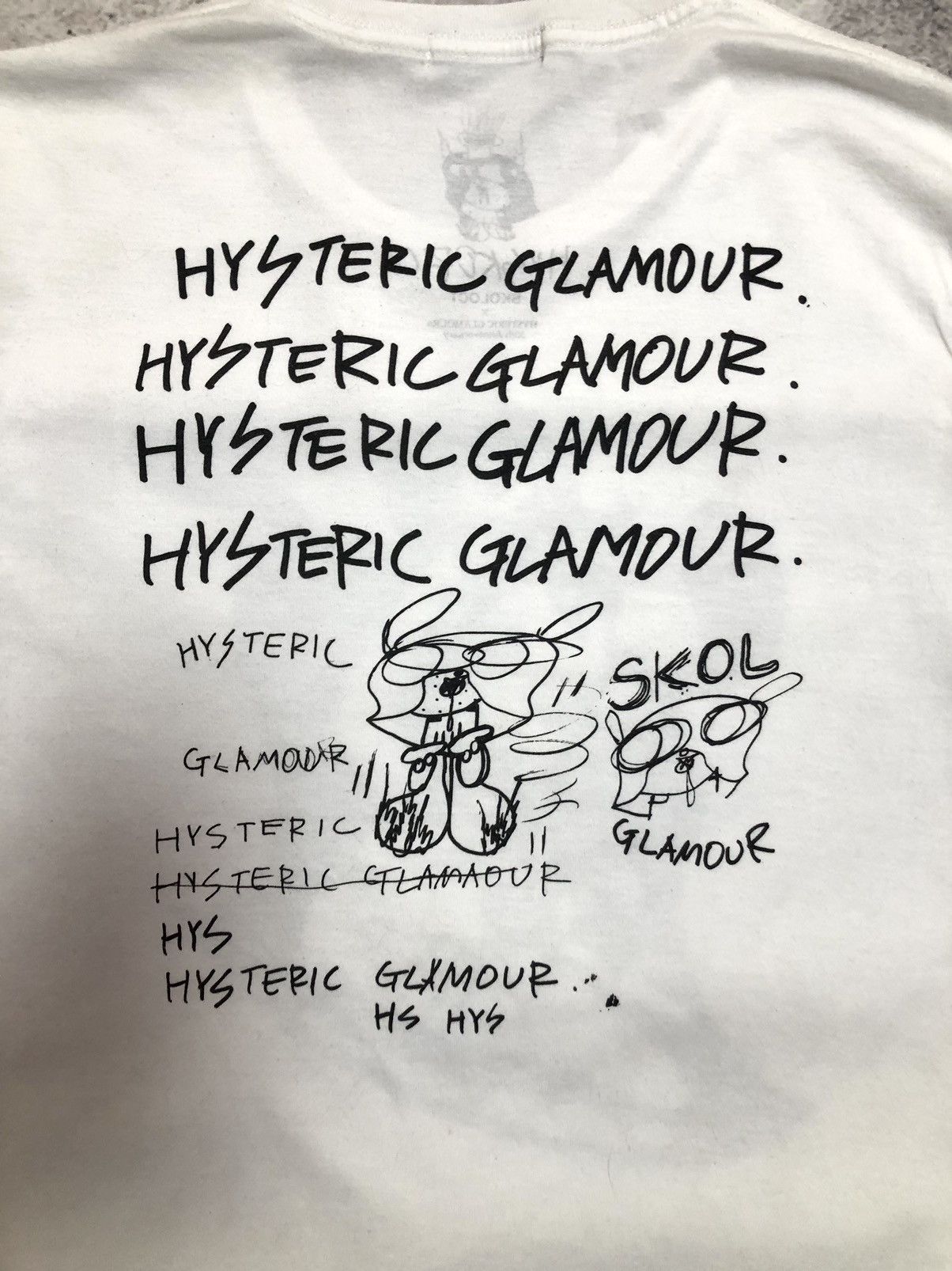 Hysteric Glamour × If Six Was Nine × Number (N)ine Hysteric Glamour x Skoloct 30th Anniversary Guitar Girl Tee Size US M / EU 48-50 / 2 - 5 Thumbnail