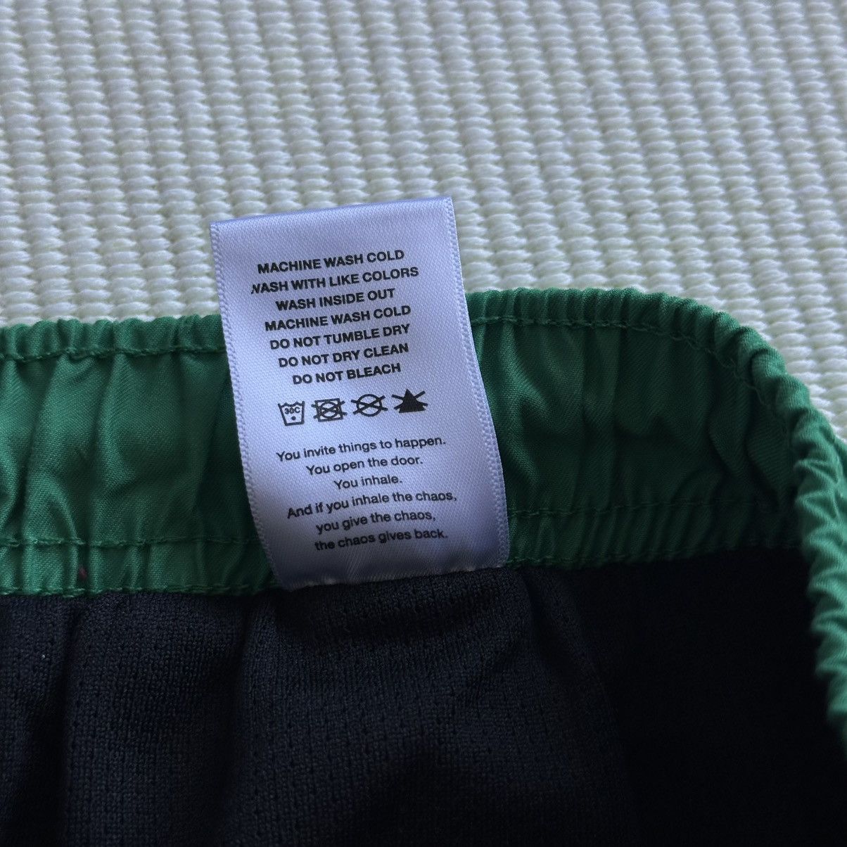 Fucking Awesome FA fuckingawesome Green Nylon Shorts Size US 36 / EU 52 - 5 Thumbnail