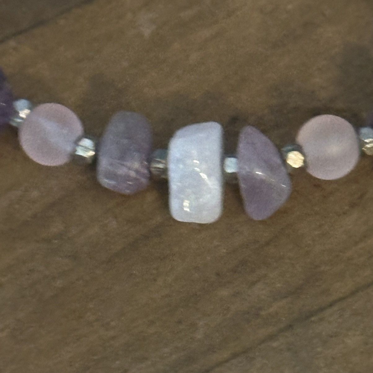 Other Amethyst and rose quartz bead bracelet Size ONE SIZE - 4 Thumbnail