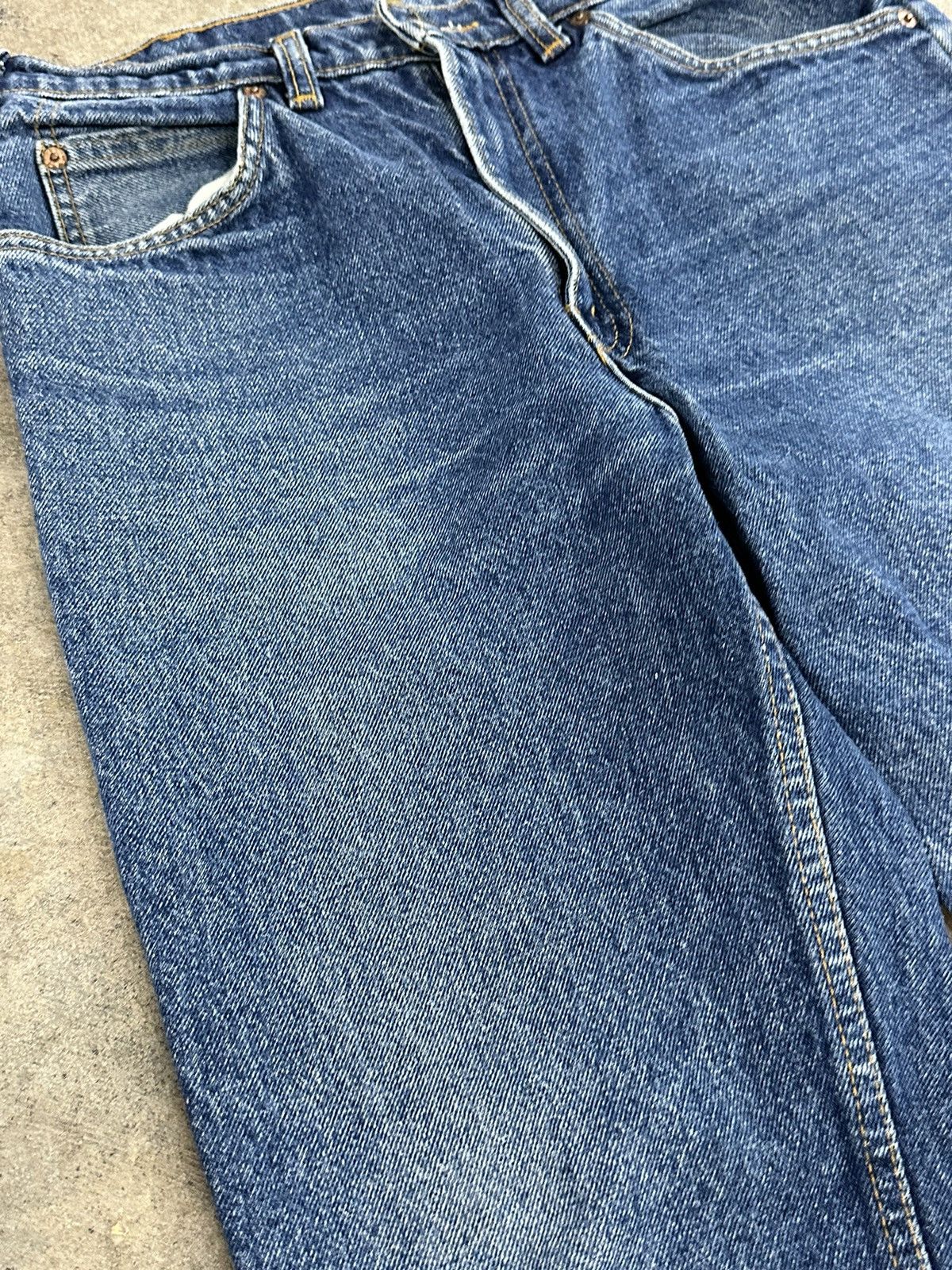 Levi's × Vintage Vintage 90s Levi’s Orange Tab Denim Button Fly Jeans Size US 32 / EU 48 - 6 Thumbnail
