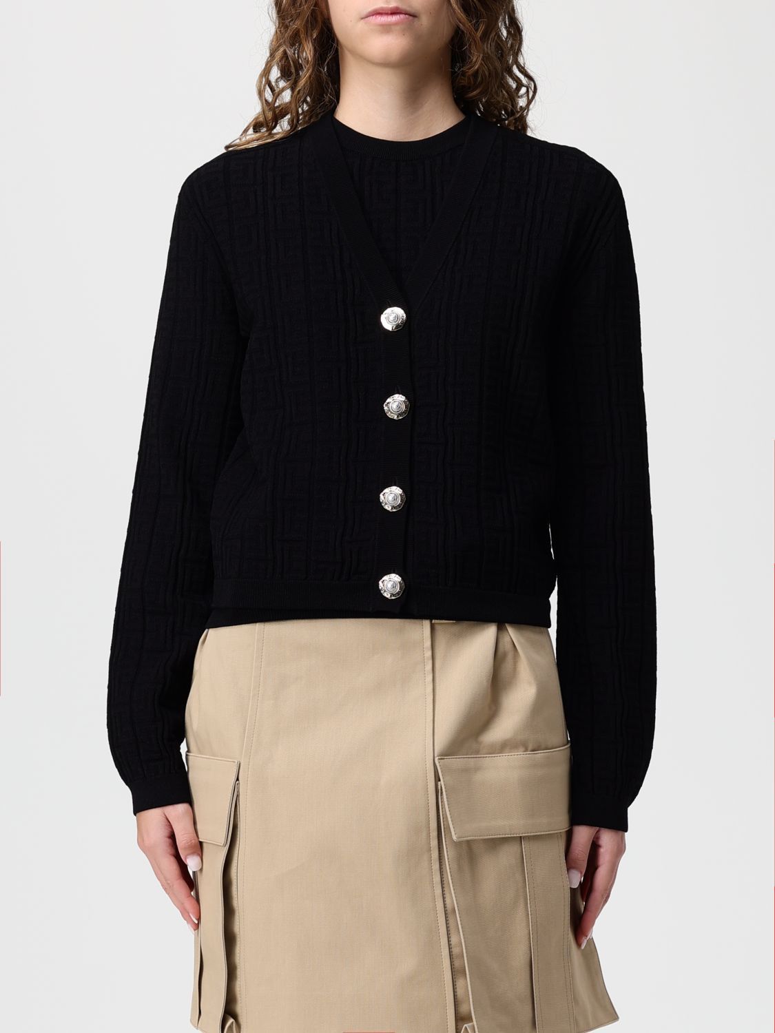 Balmain Balmain Sweater Woman Black Size S / US 4 / IT 40 - 1 Thumbnail