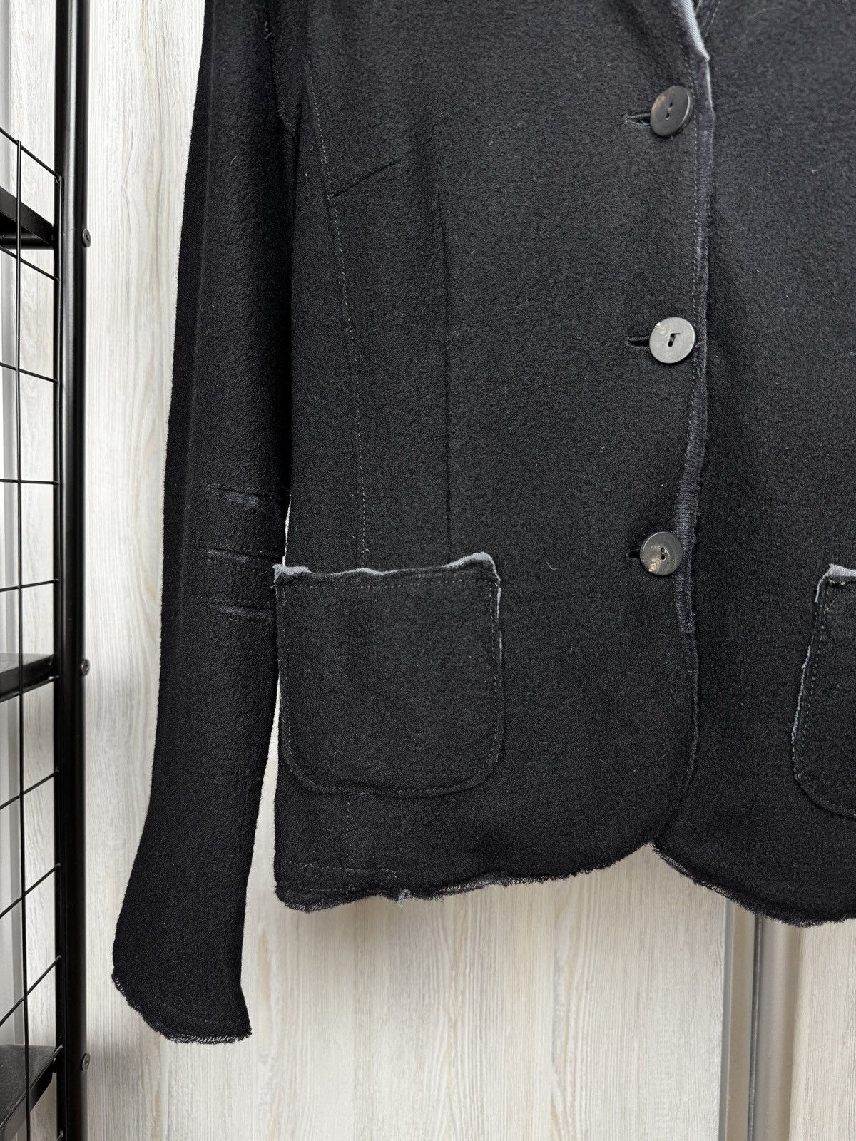 Other Elemente Clemente Black Wool avant garde blazer size 4 Size XL / US 12-14 / IT 48-50 - 4 Thumbnail