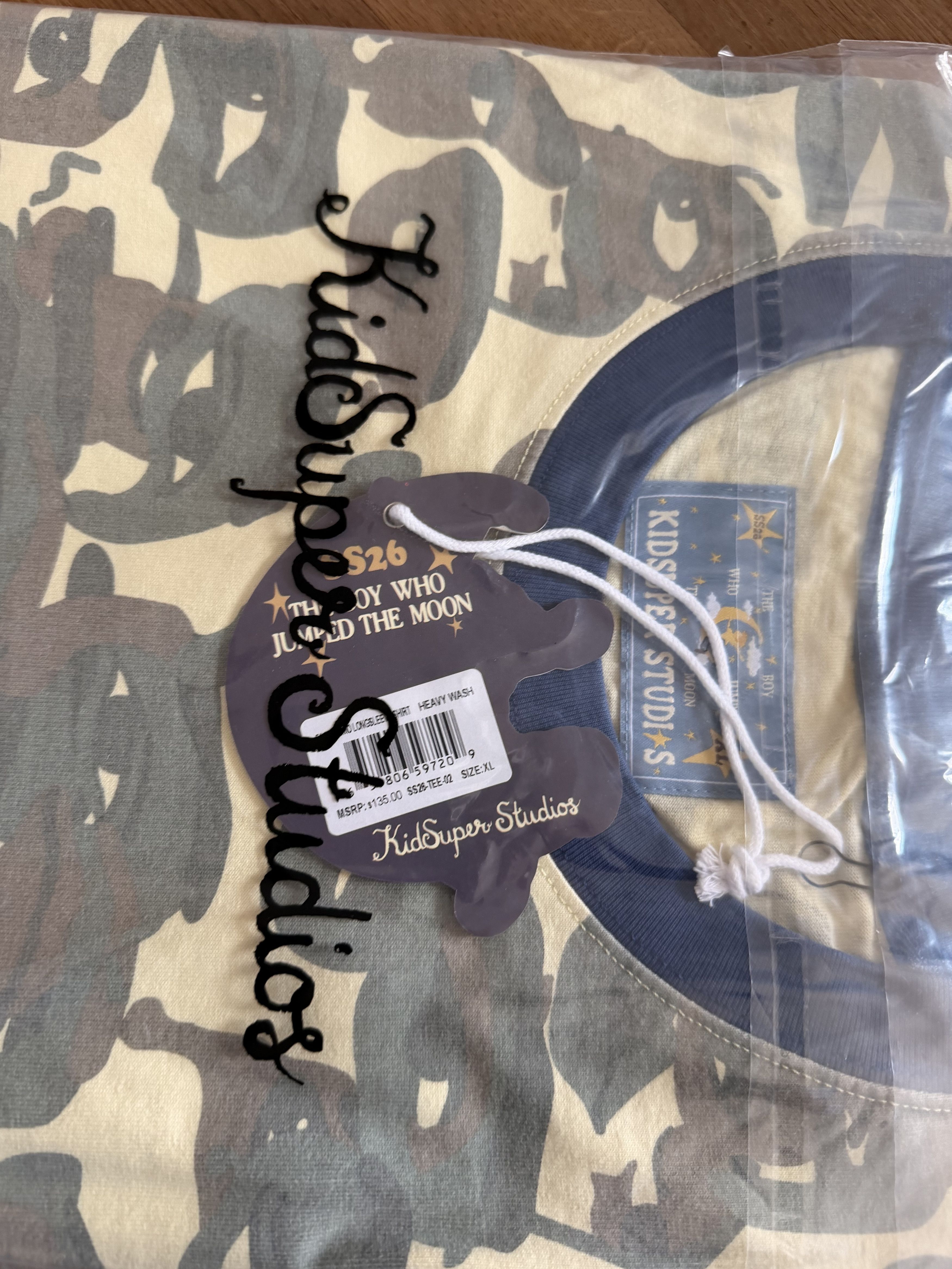 KidSuper KidSuper Studios Face Camo Longsleeve Shirt Size US XL / EU 56 / 4 - 4 Thumbnail