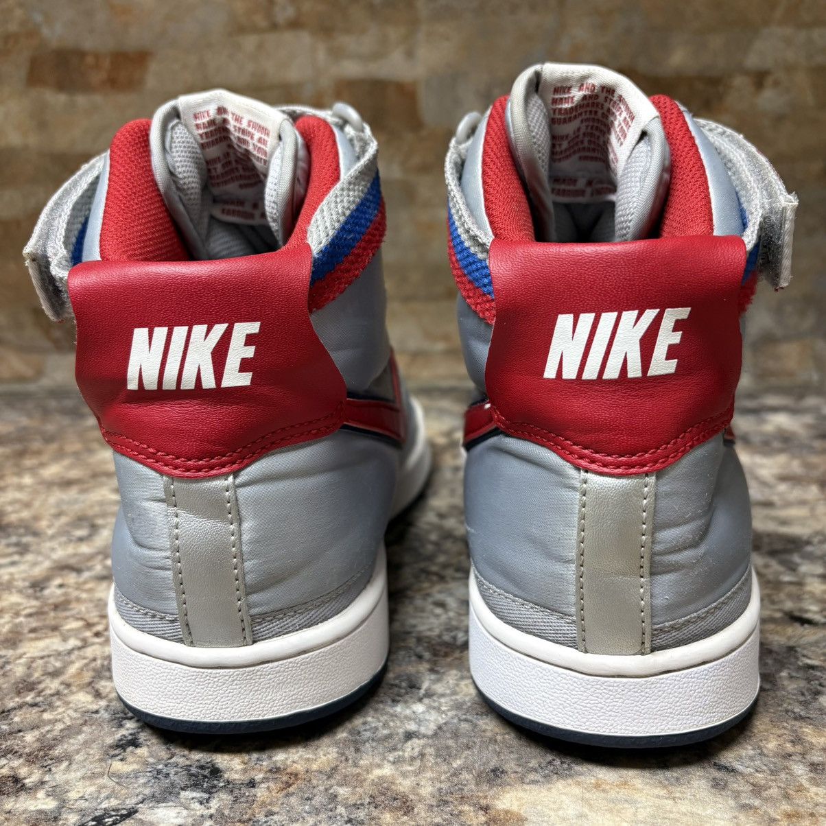Nike Nike Vandal High Supreme QS OG Metallic Silver Red Size 7 Size US 7 / EU 40 - 5 Thumbnail