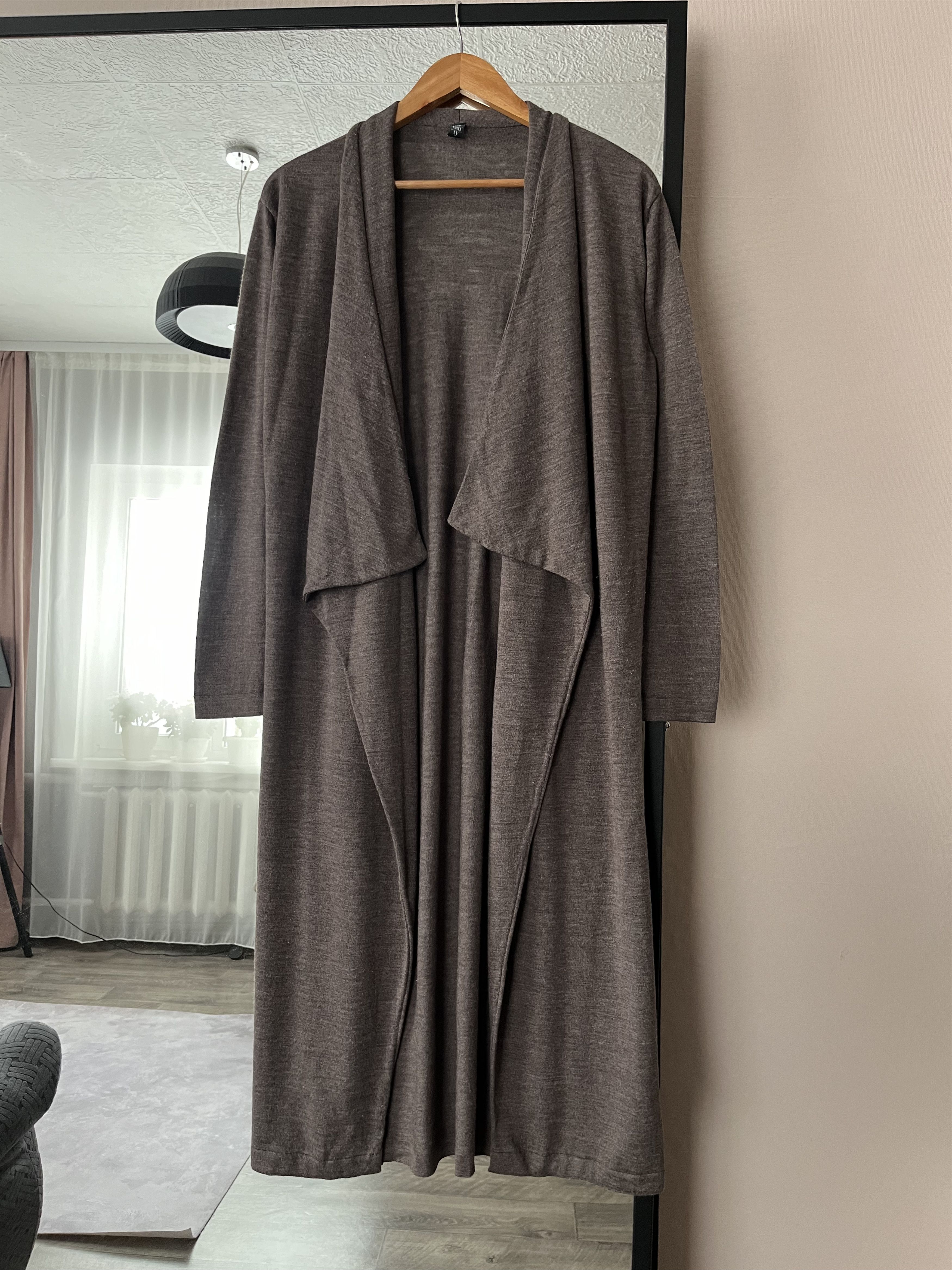 Eleventy Eleventy Merino Wool Silk Cardigan Sweater Long Open Front Size S / US 4 / IT 40 - 2 Thumbnail
