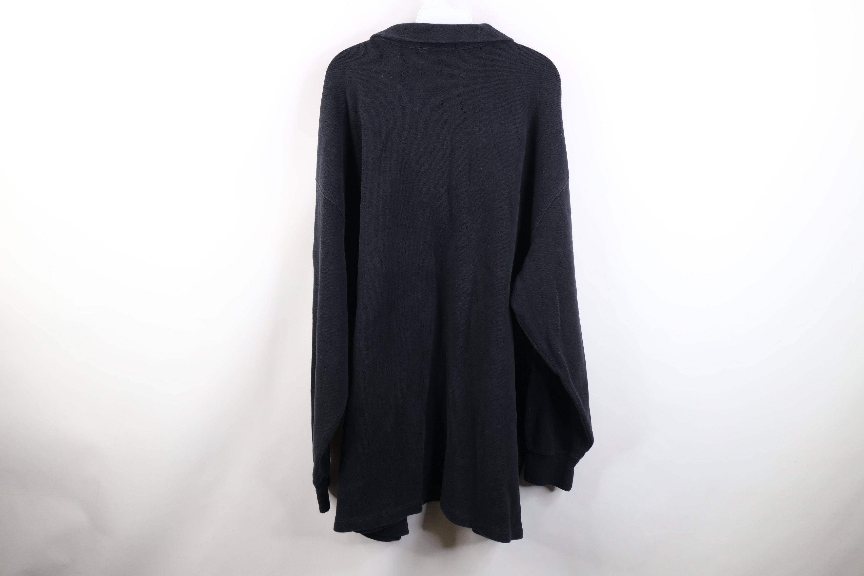 Ralph Lauren Vintage 90s Ralph Lauren Ribbed Knit 1/4 Half Zip Sweater Size US XXL / EU 58 / 5 - 12 Thumbnail
