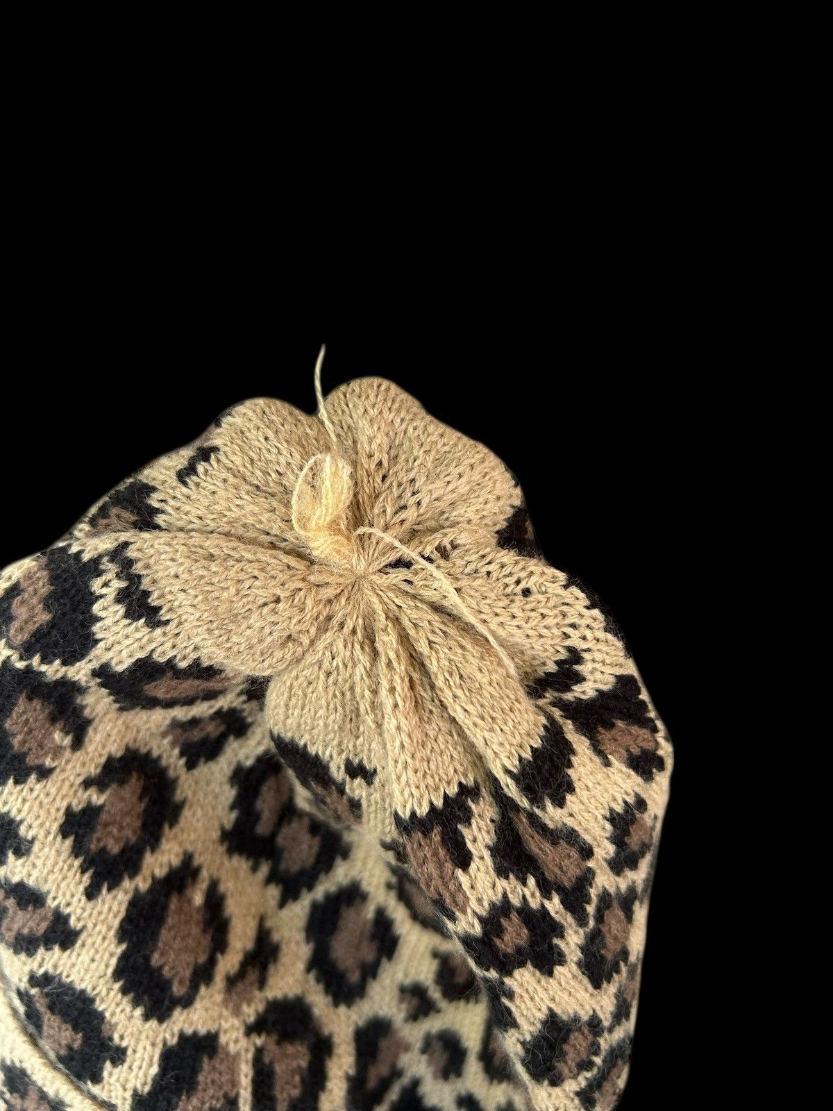 Japanese Brand × Kapital × Vintage Leopard Japanese Style Beanie Hats Size ONE SIZE - 4 Thumbnail